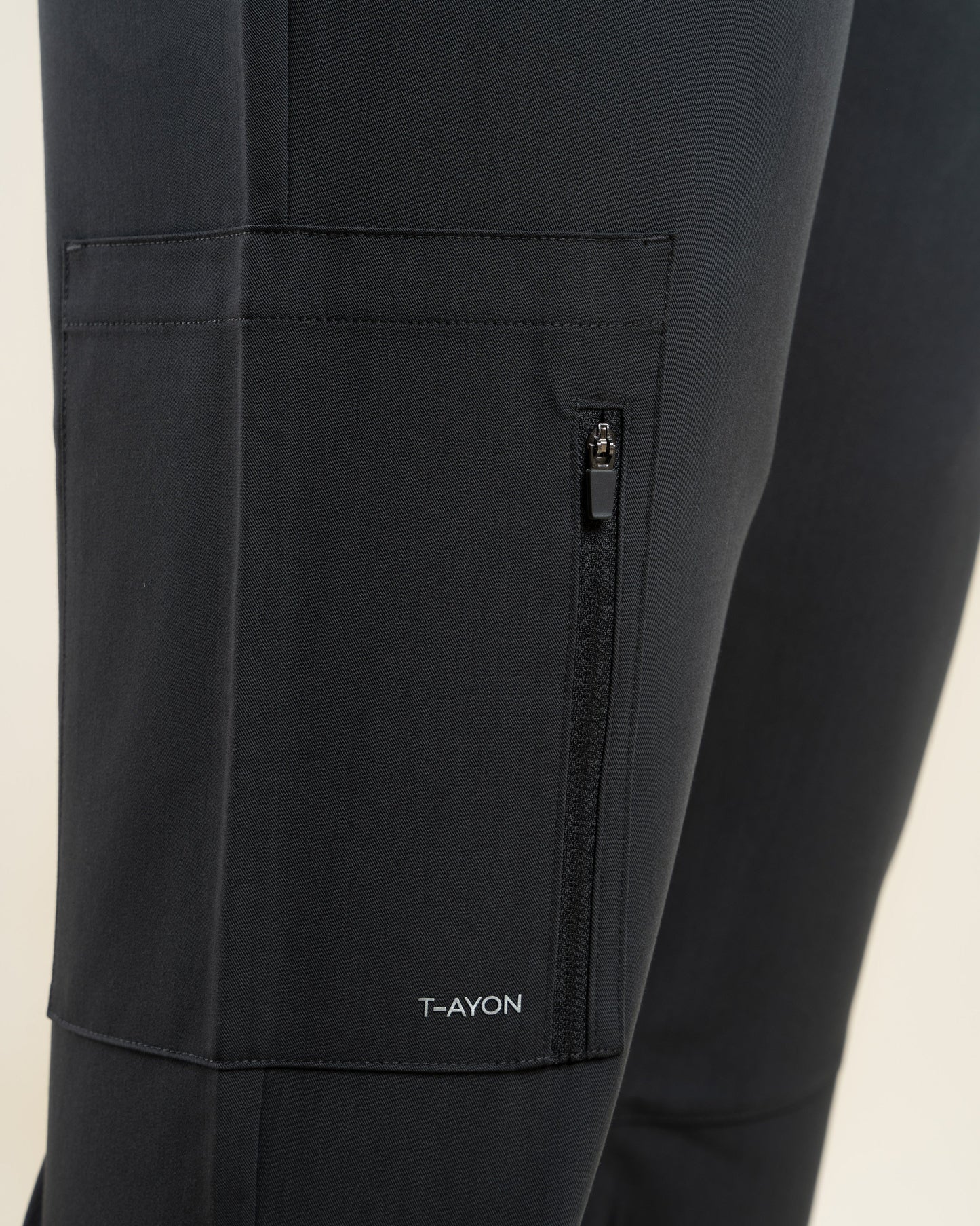 PANTALON HOMBRE DYNAMIC GRIS - PUÑO RIB
