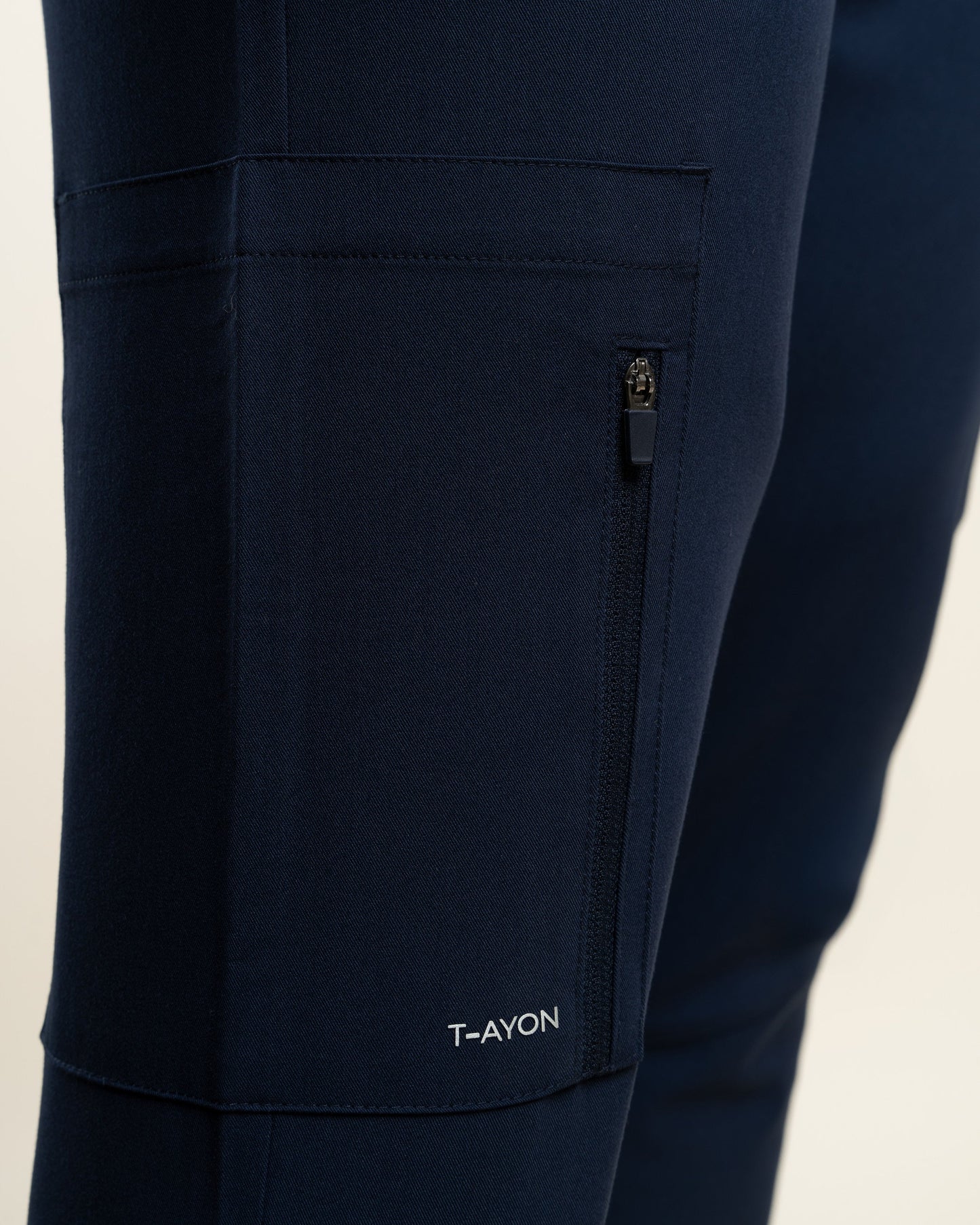 PANTALON HOMBRE DYNAMIC MARINO - PUÑO RIB