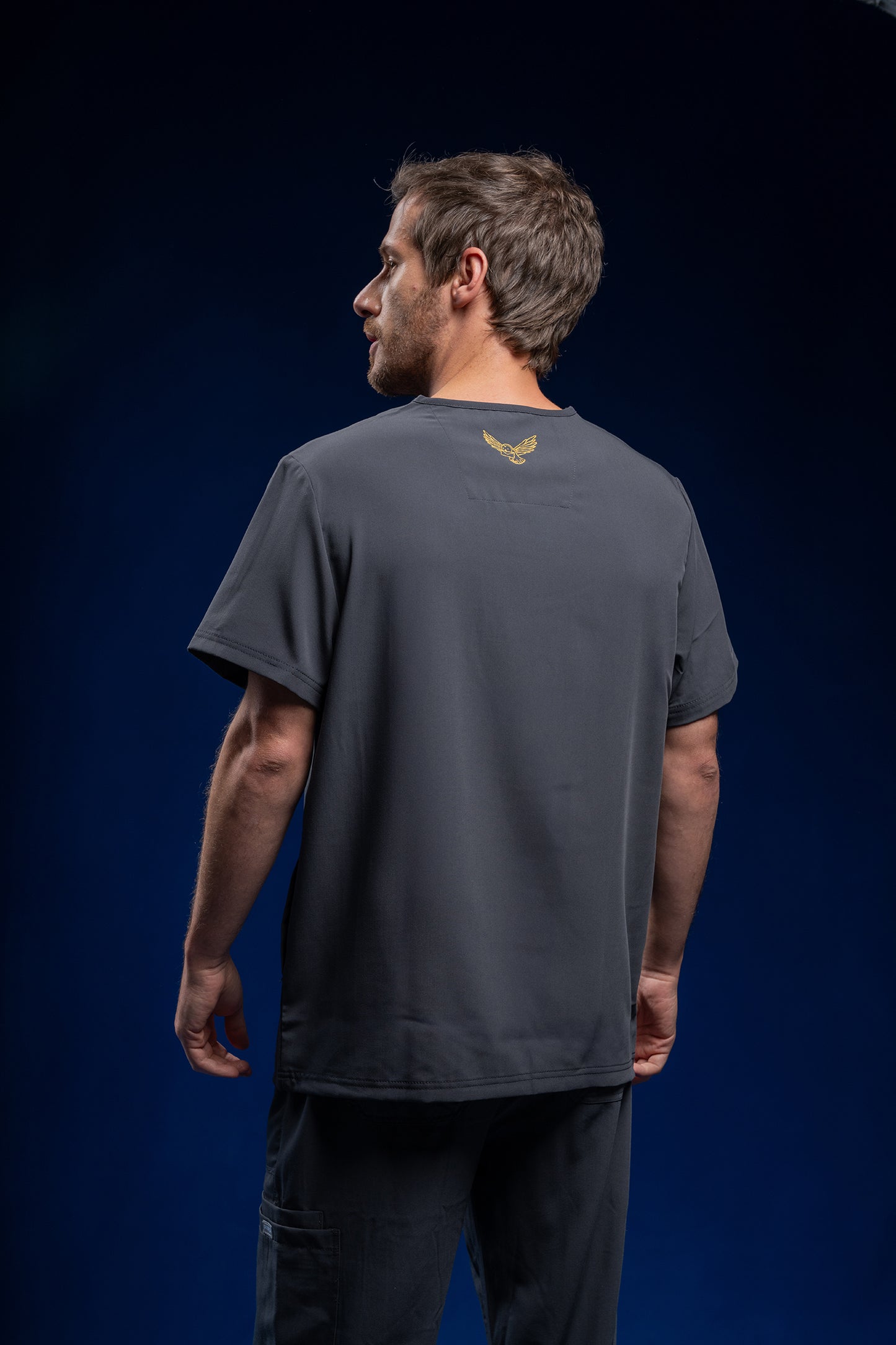 TOP HOMBRE COMFORT GRIS HARRY POTTER