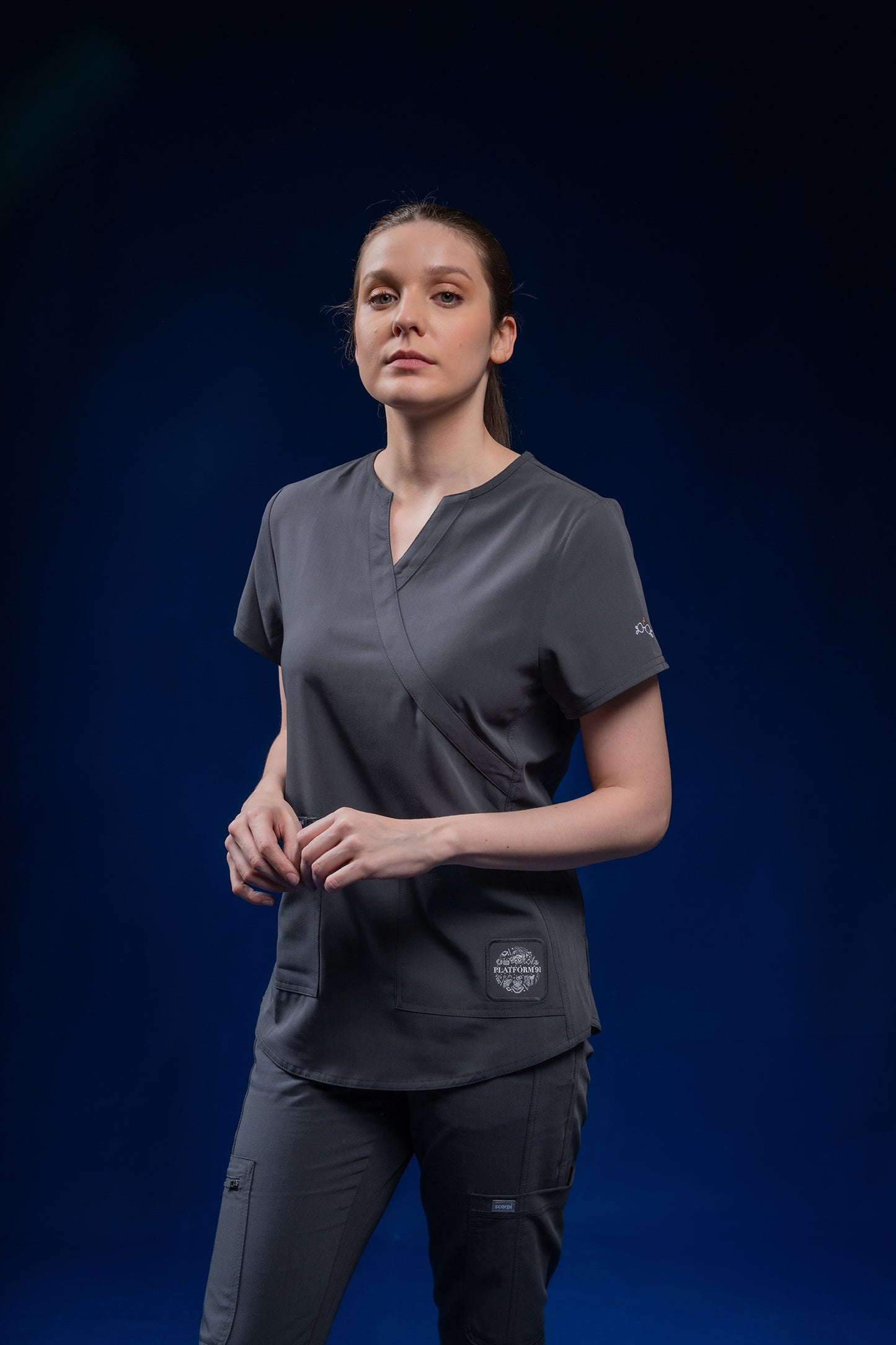 TOP MUJER COMFORT GRIS HARRY POTTER