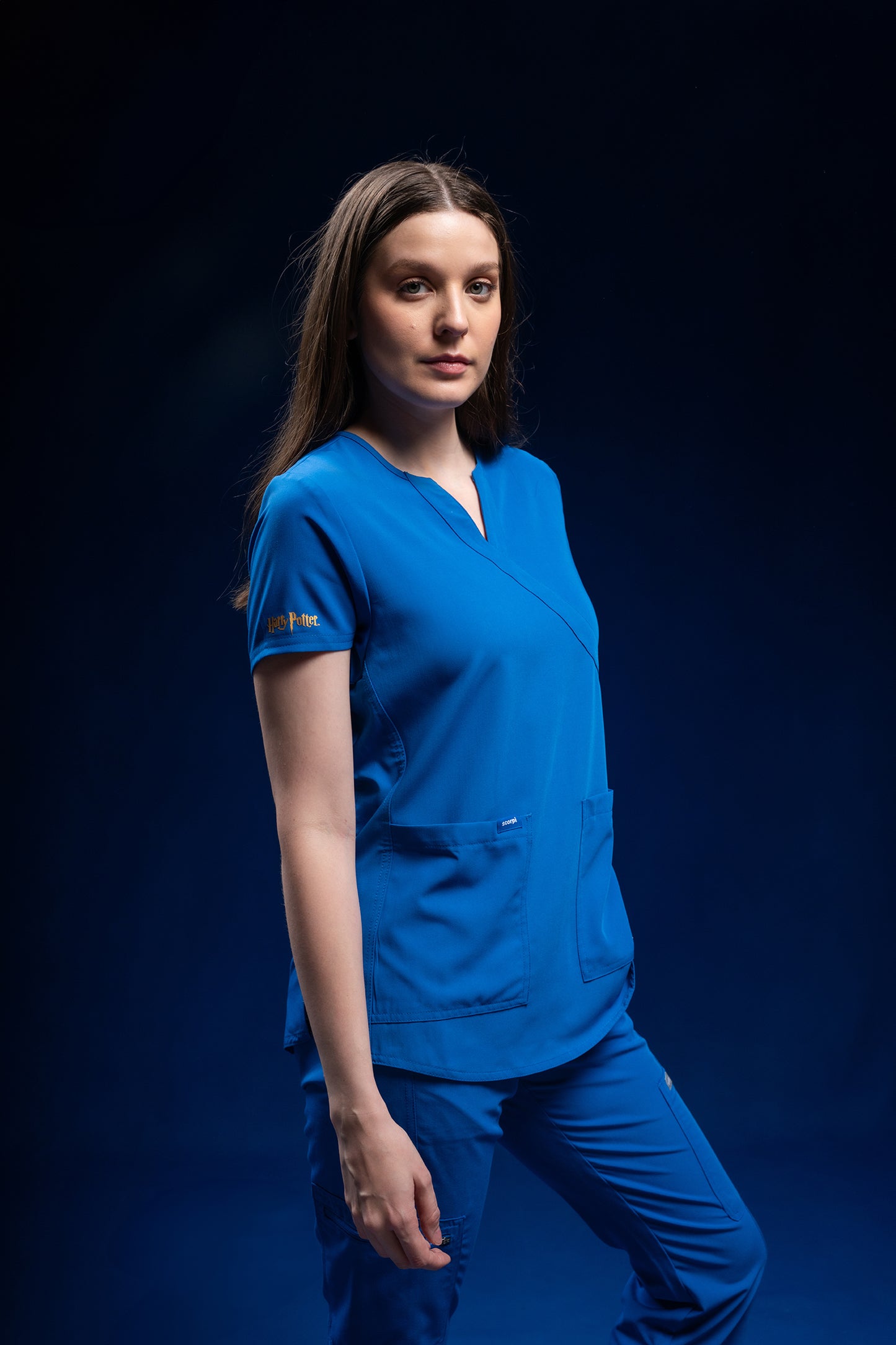 TOP MUJER COMFORT AZUL REY HARRY POTTER