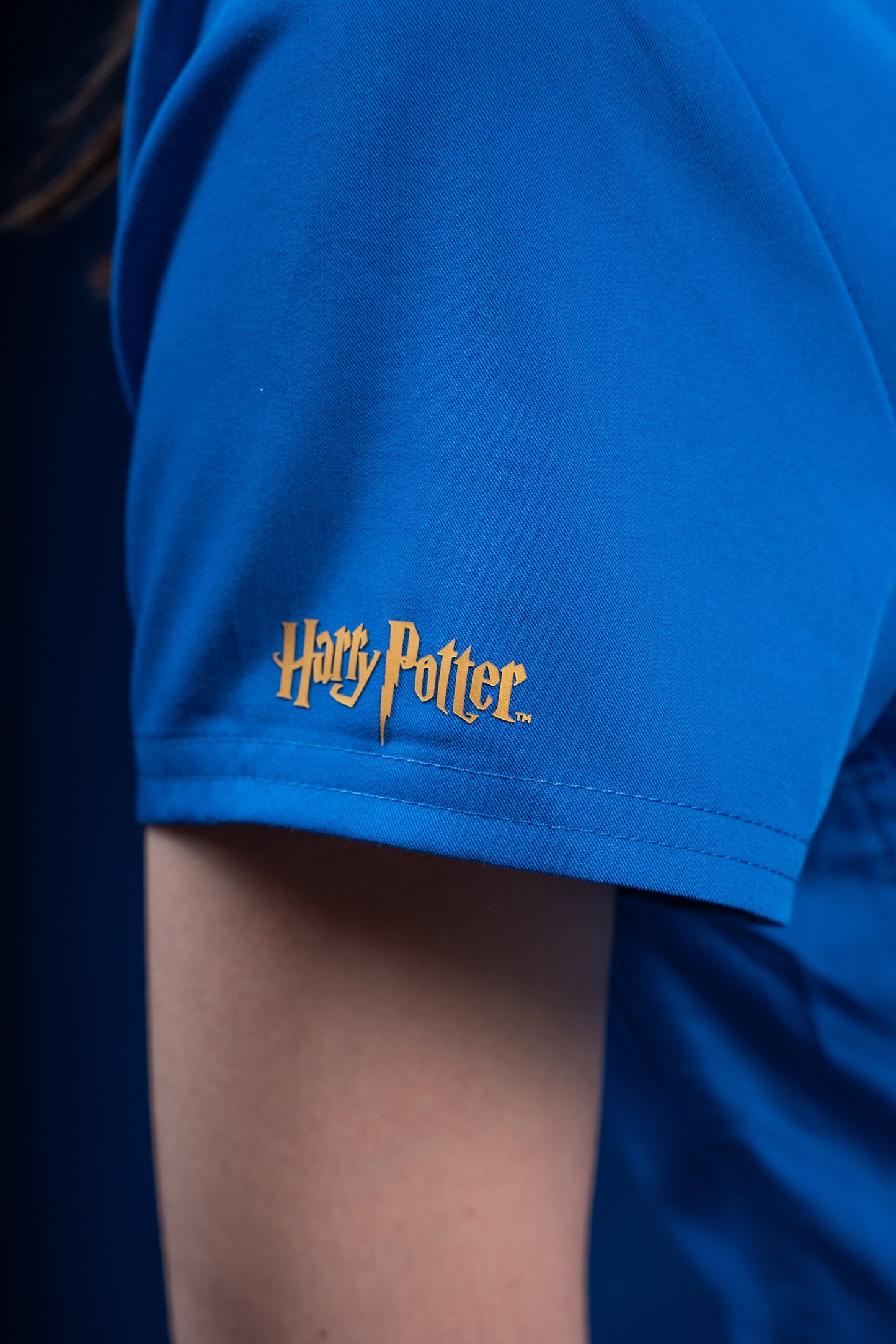 TOP MUJER COMFORT AZUL REY HARRY POTTER