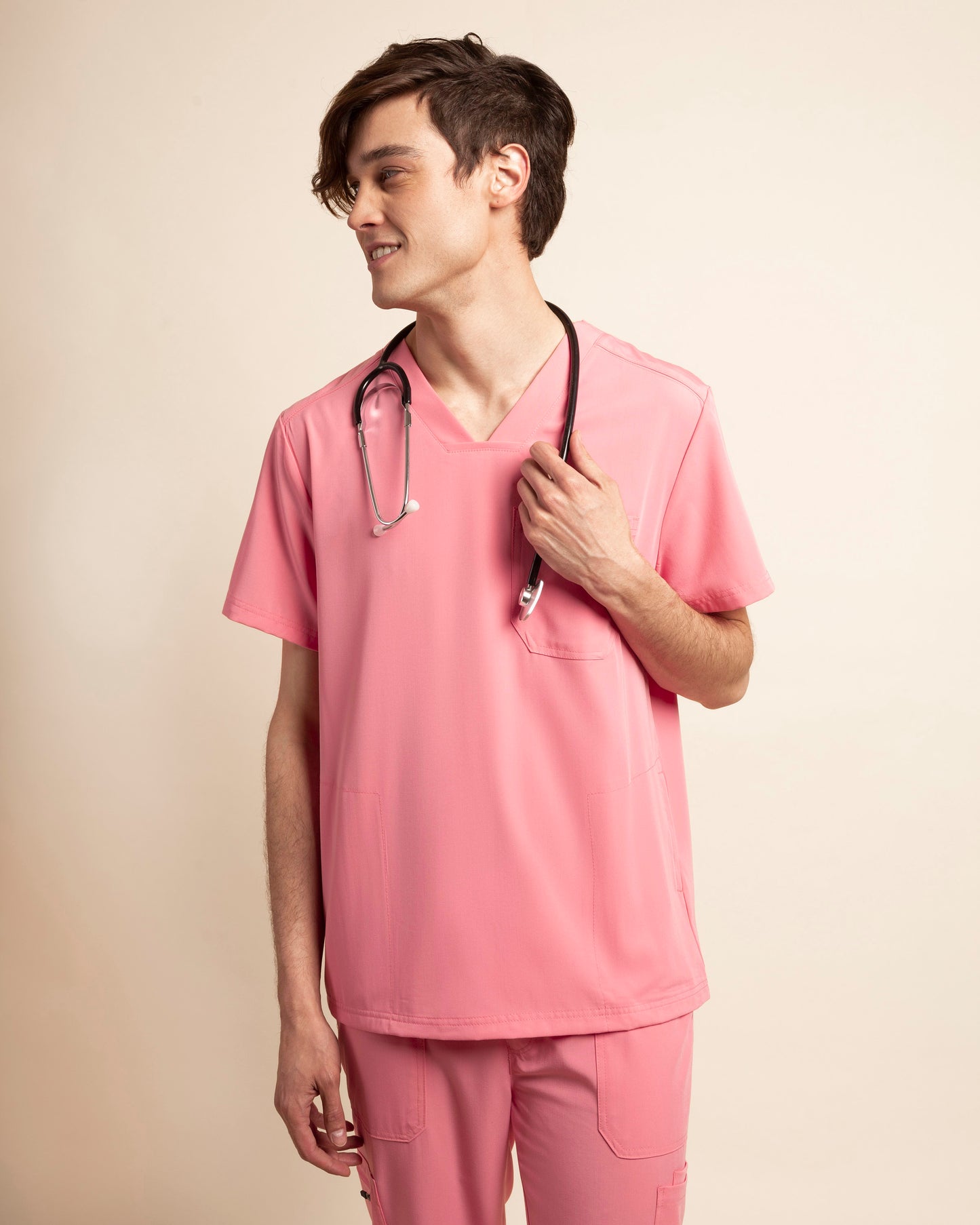 TOP HOMBRE COMFORT CORAL