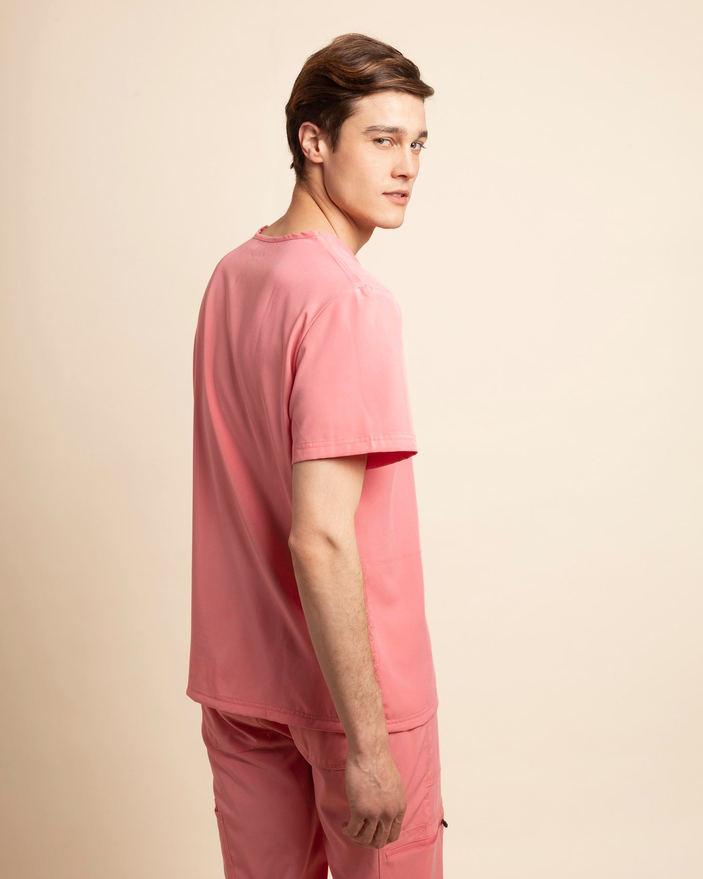 TOP HOMBRE COMFORT CORAL