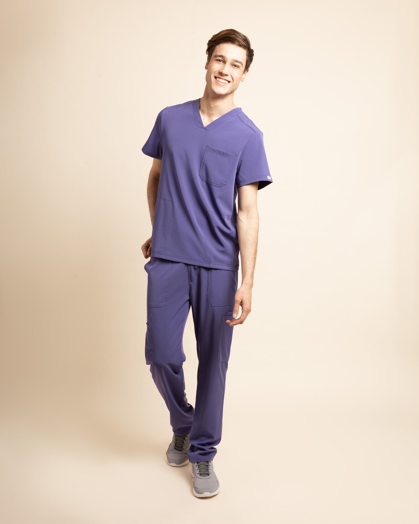 PANTALON HOMBRE COMFORT MORADO
