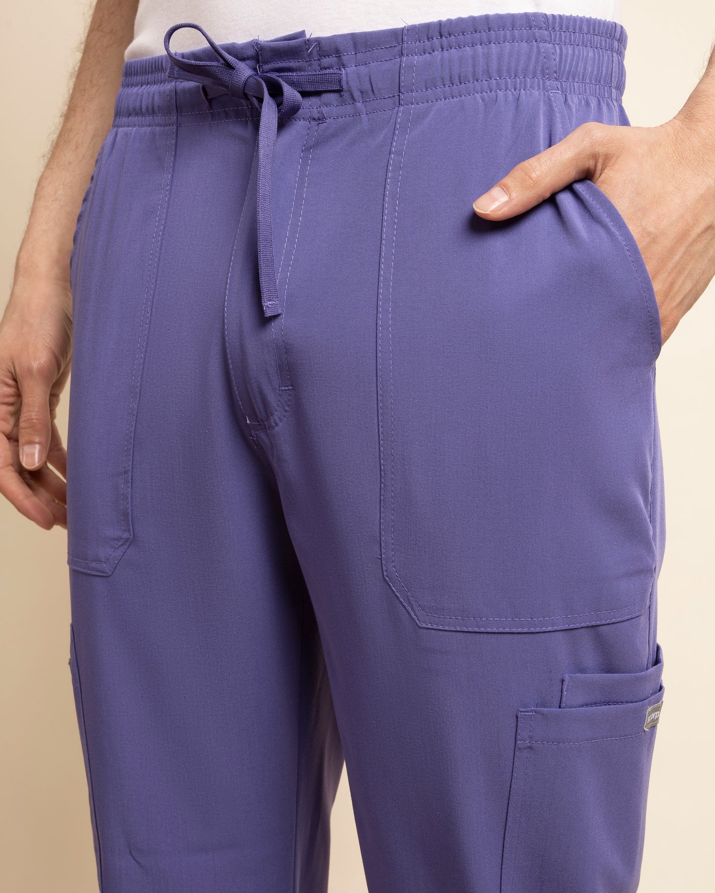 PANTALON HOMBRE COMFORT MORADO