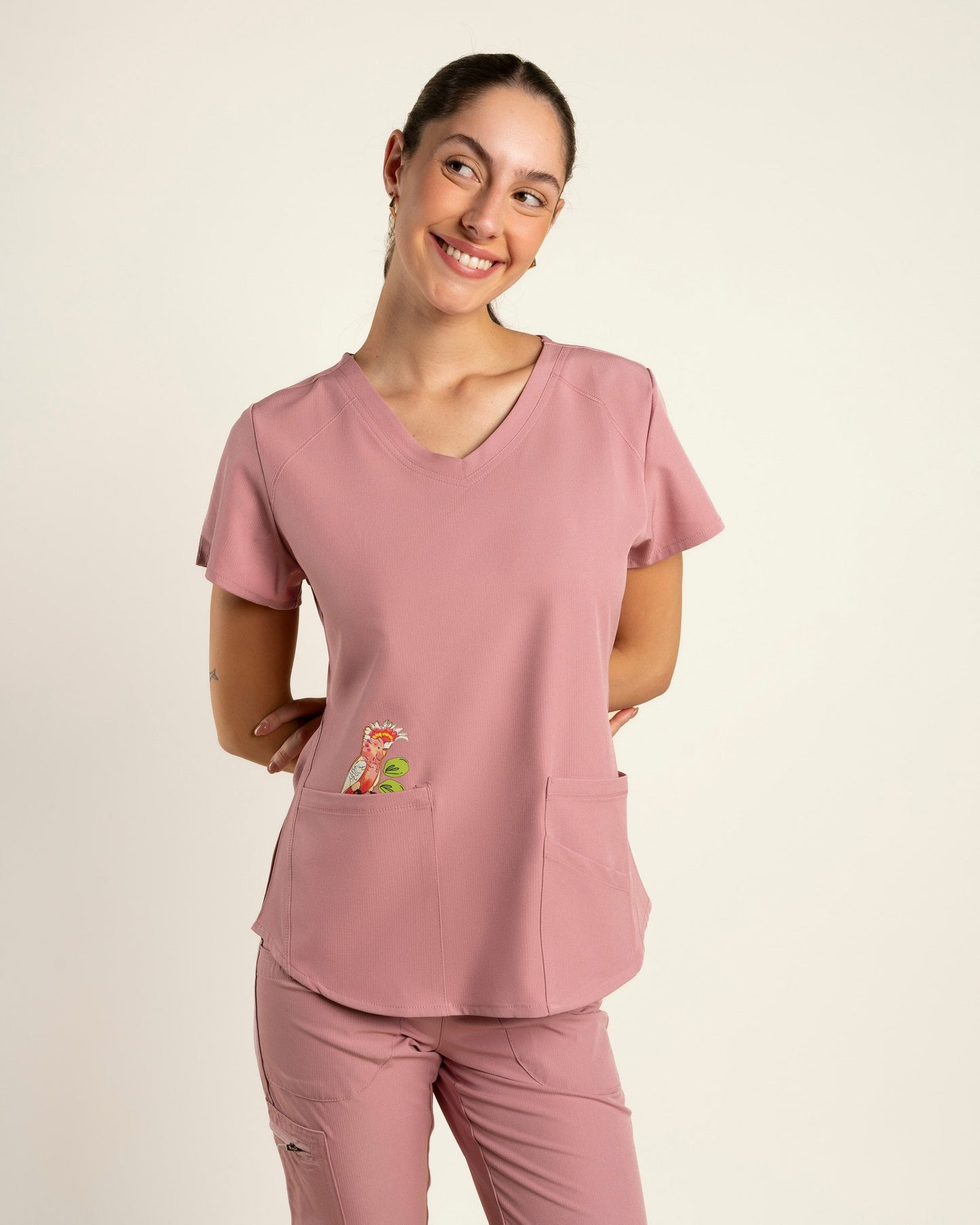TOP MUJER WONDER JUNGLE MAUVE