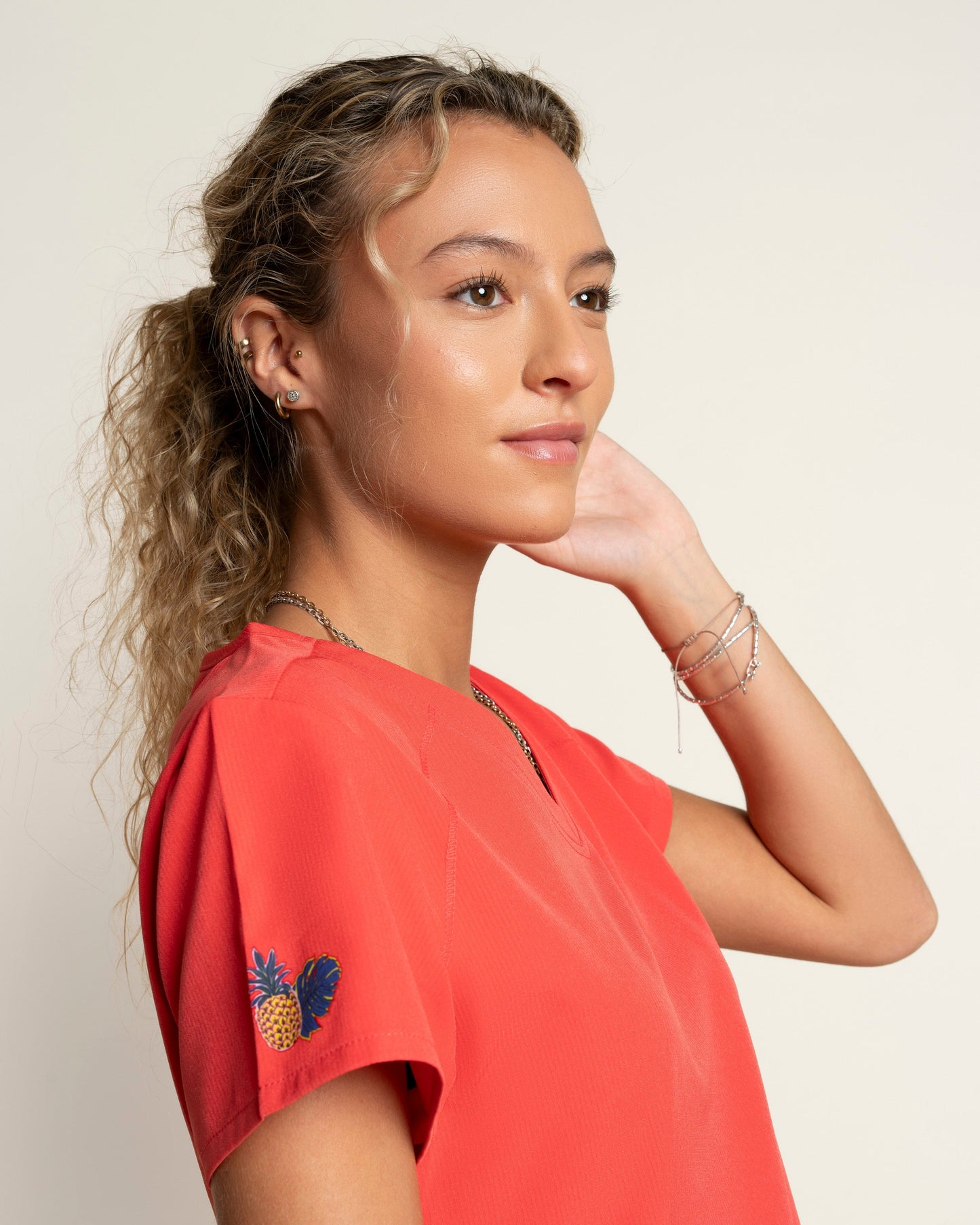 TOP MUJER WONDER JUNGLE WATERMELON