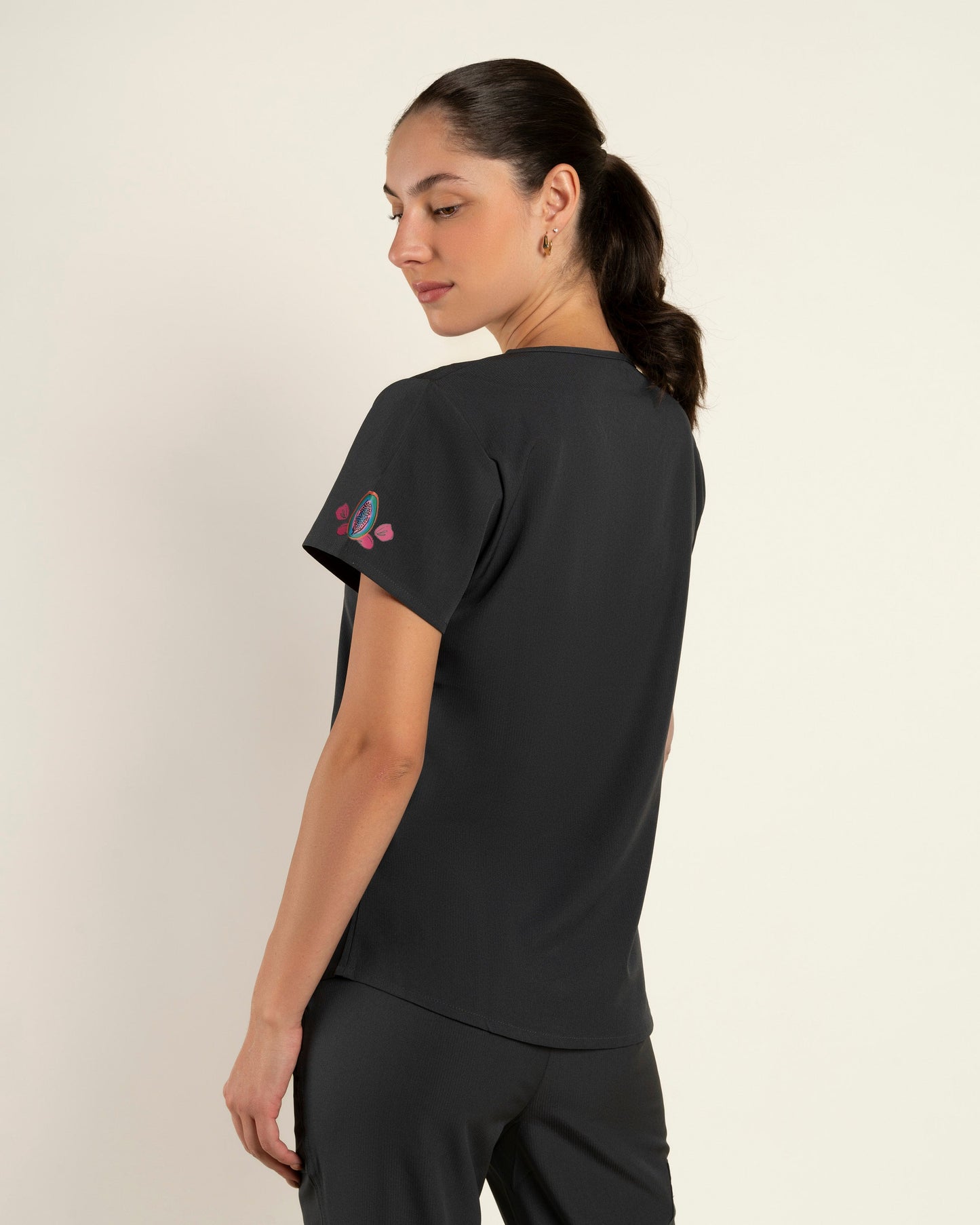 TOP MUJER WONDER JUNGLE GRIS