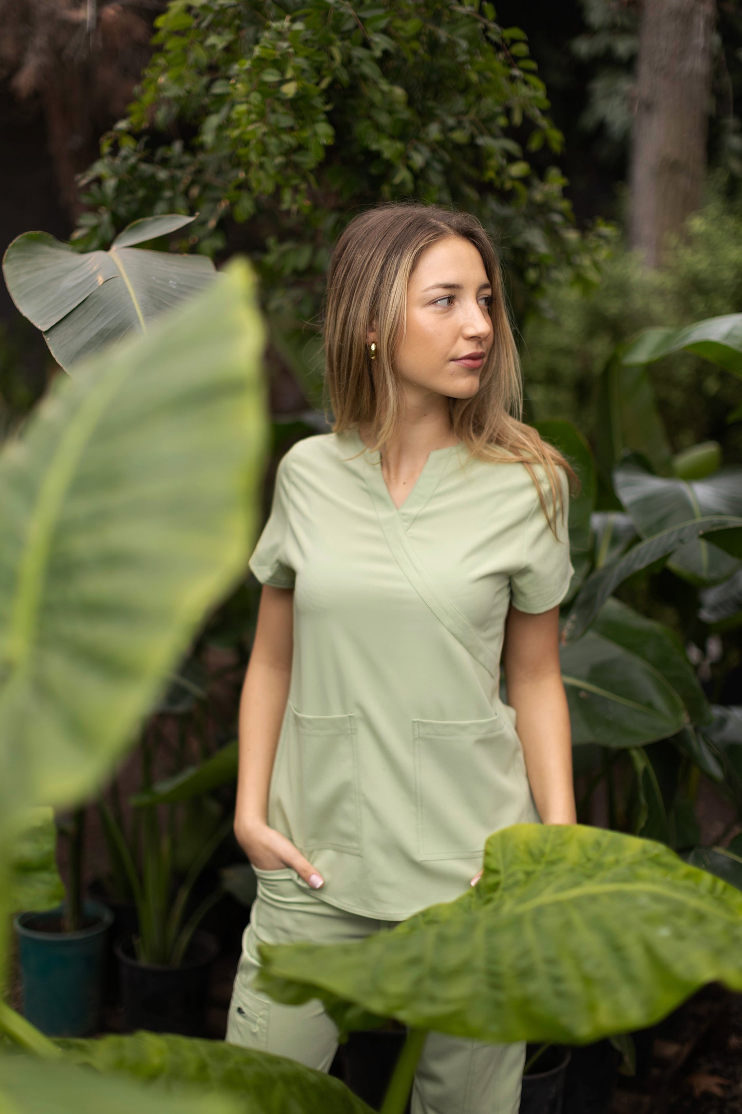 TOP MUJER COMFORT EUCALYPTUS