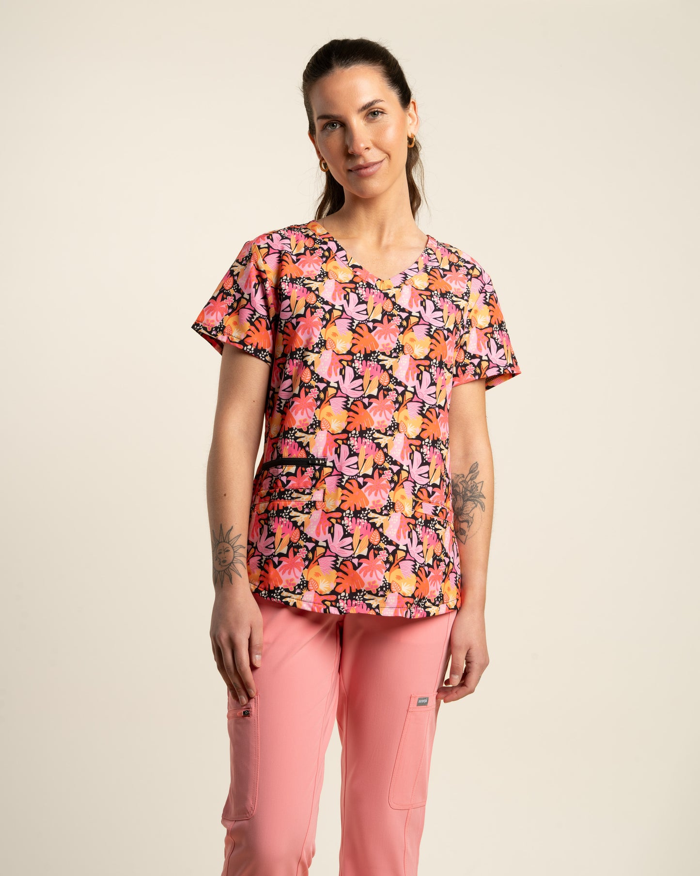 TOP MUJER TROPICAL MONSTERA