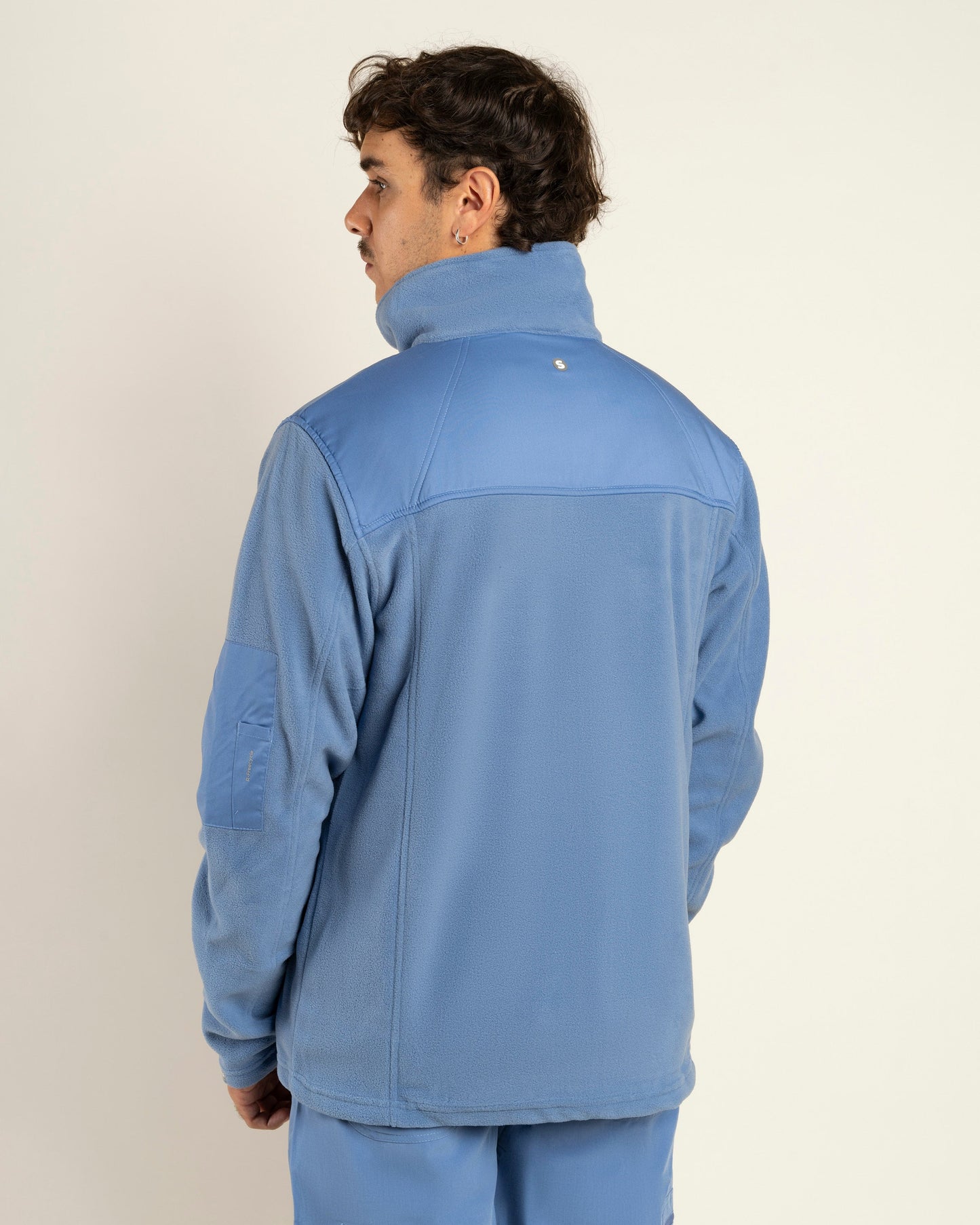 POLAR MICROFLEECE HOMBRE CELESTE