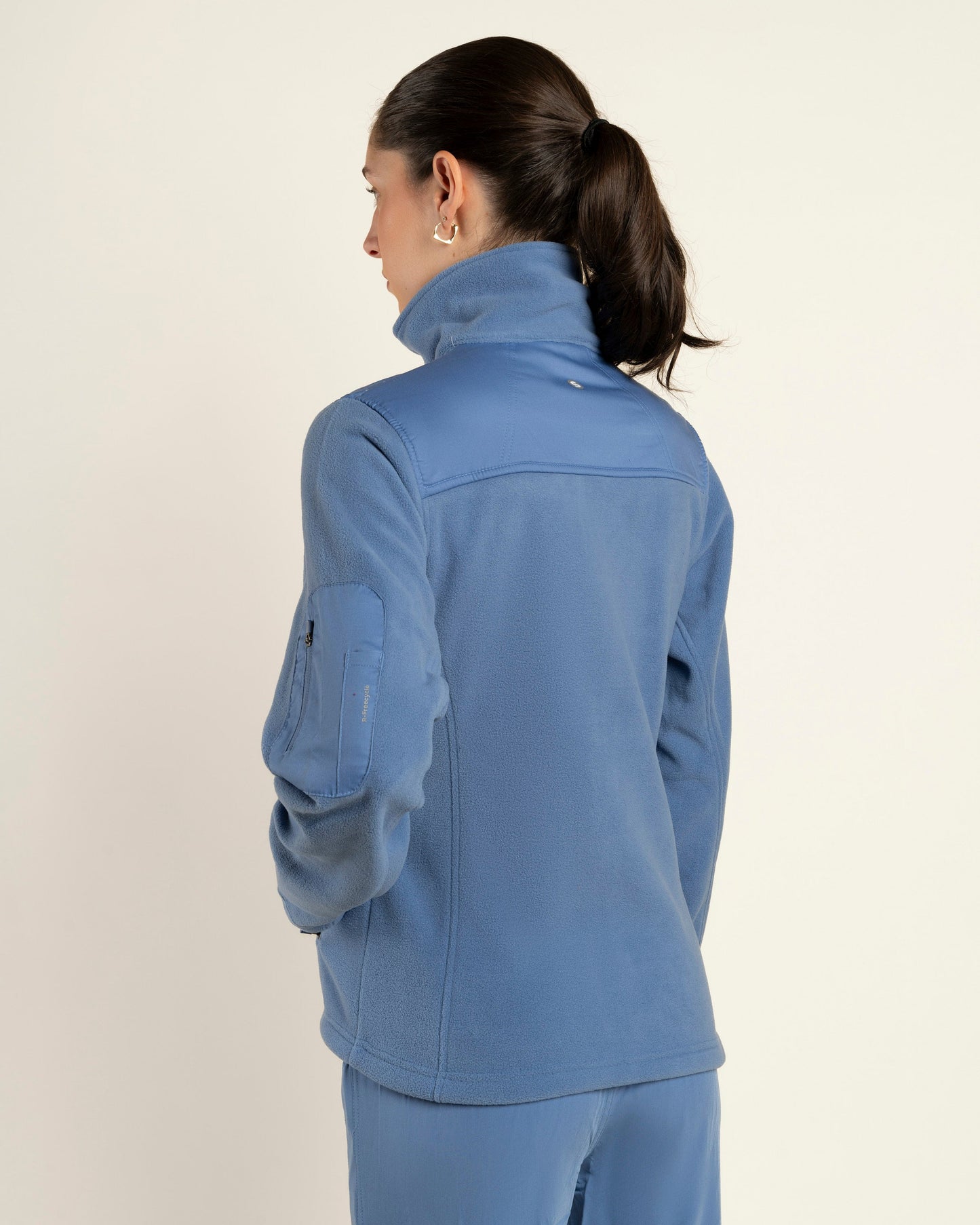 POLAR MICROFLEECE MUJER CELESTE