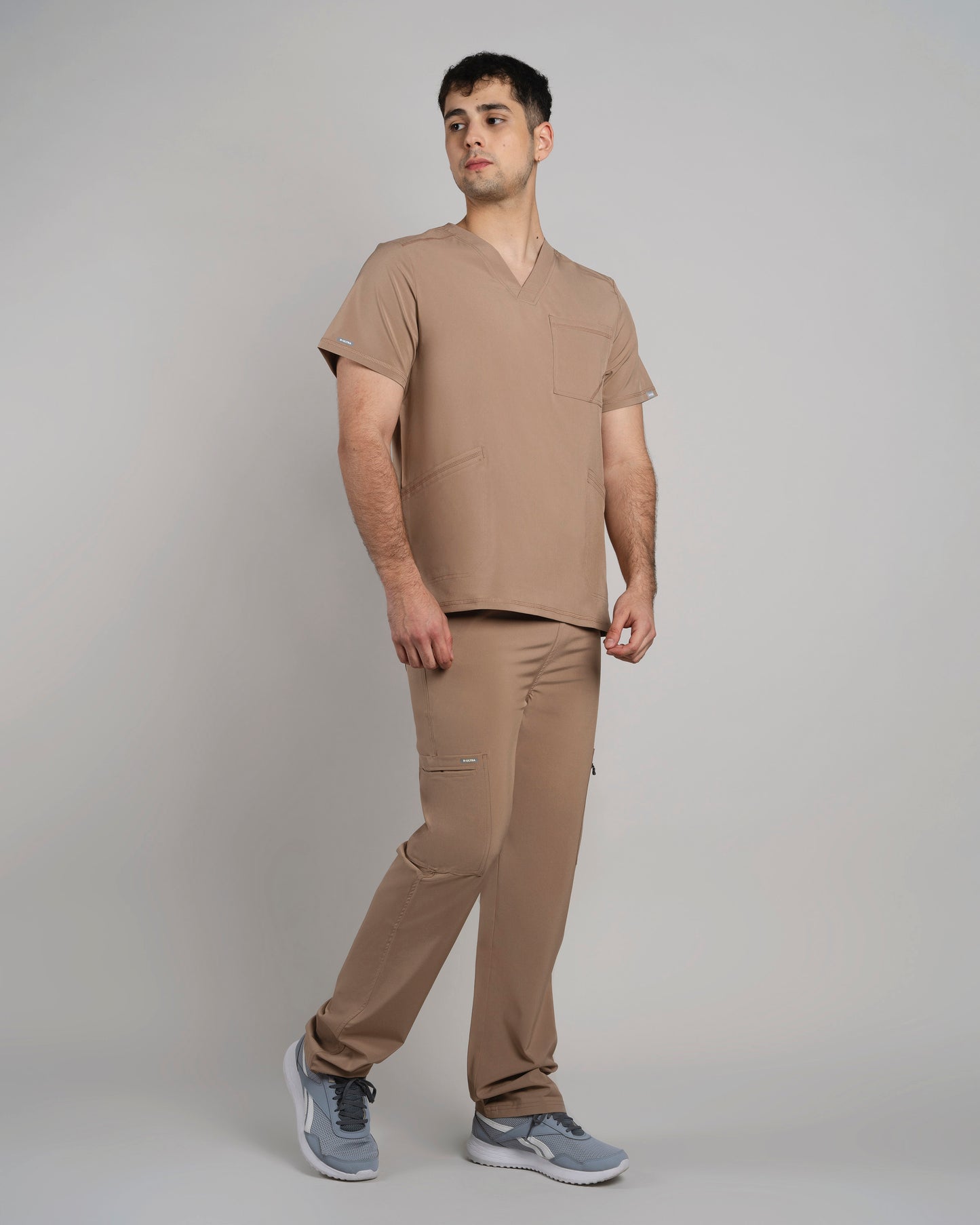 TOP HOMBRE SPORT STRETCH TAUPE