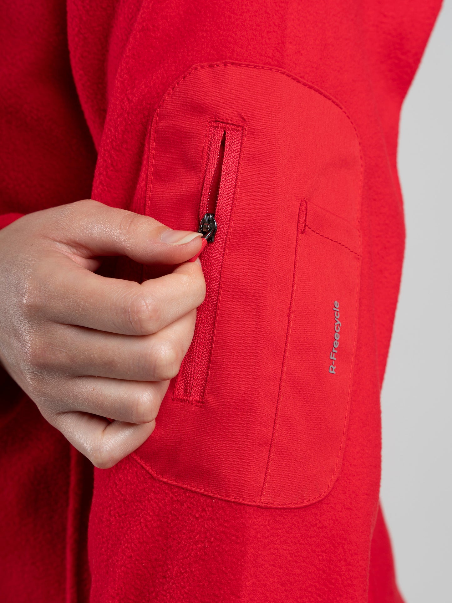 POLAR MICROFLEECE MUJER ROJO