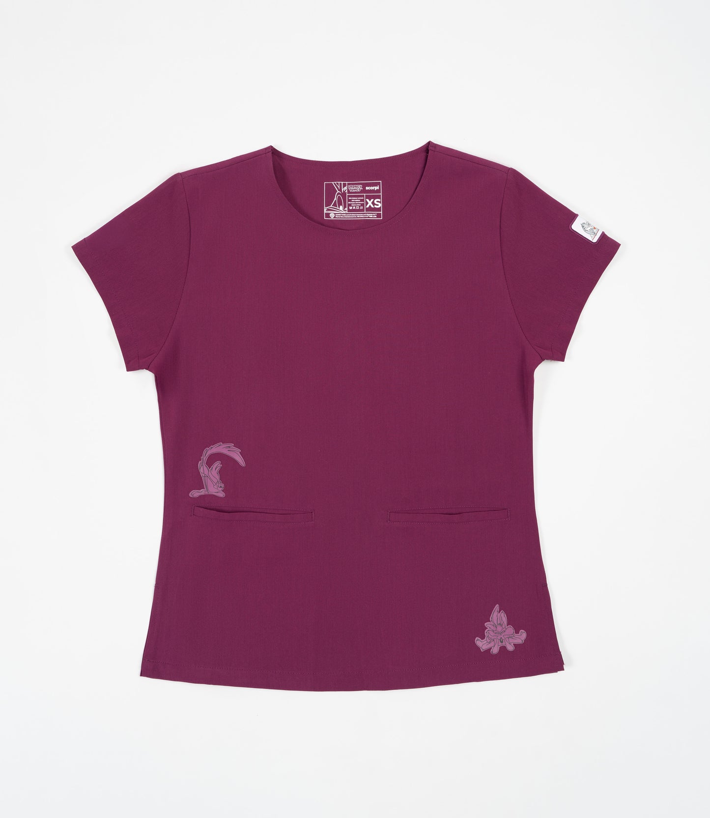 TOP MUJER LOONEY TUNES BURDEO