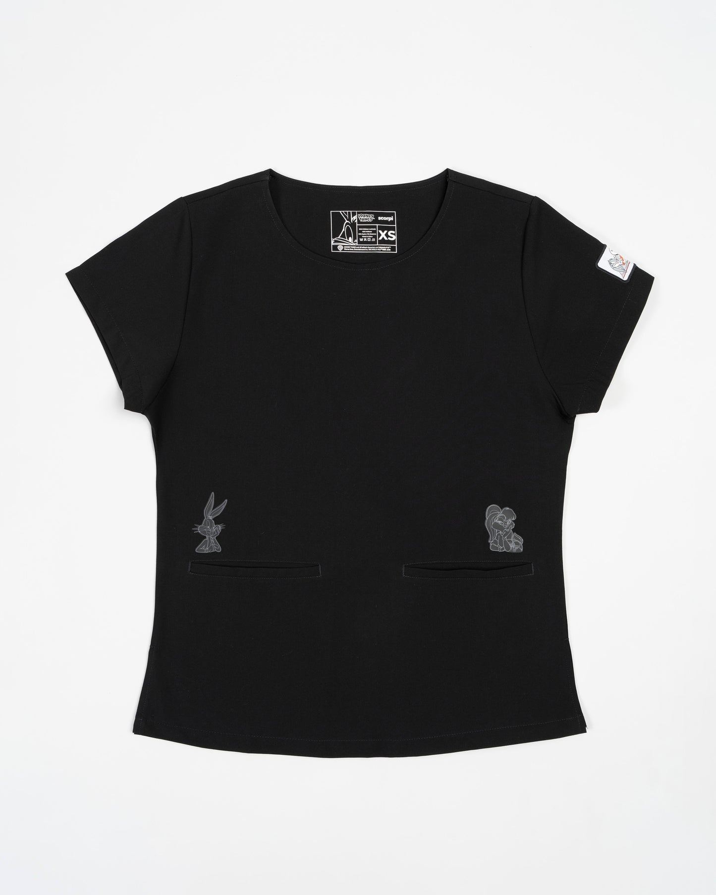 TOP MUJER LOONEY TUNES NEGRO