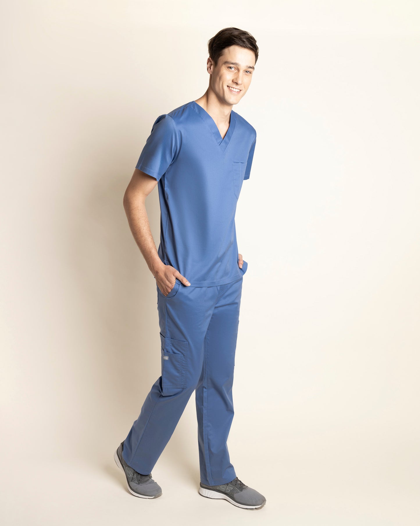 PANTALÓN HOMBRE WORK CELESTE