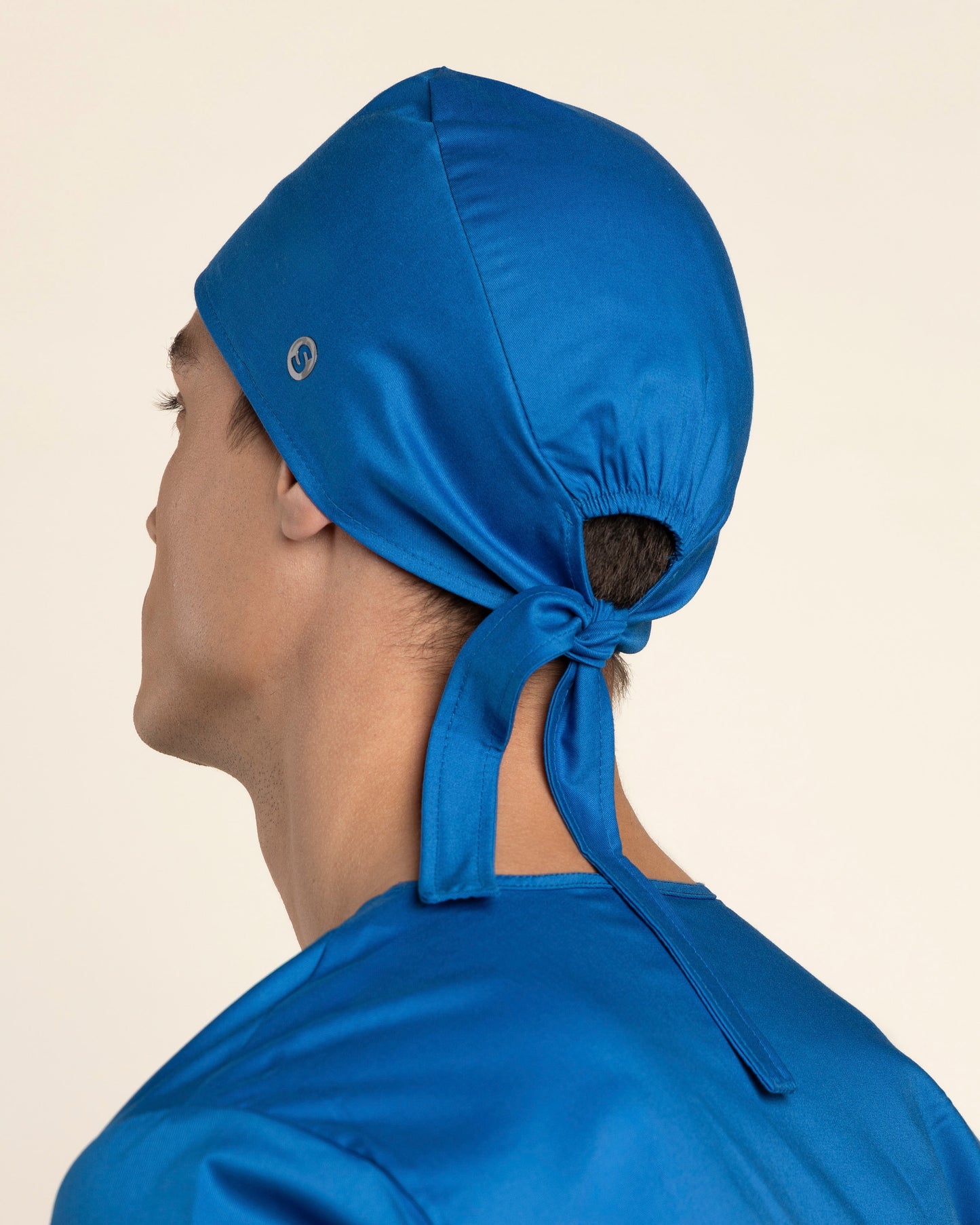 GORRO CLÍNICO WORK AZUL REY