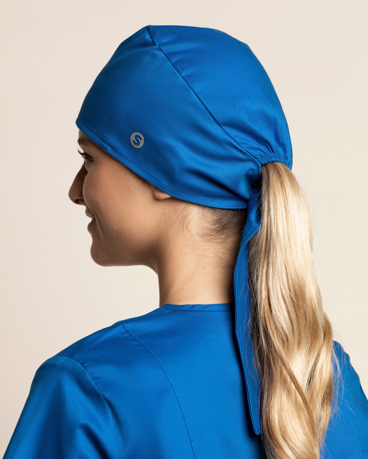 GORRO CLÍNICO WORK AZUL REY