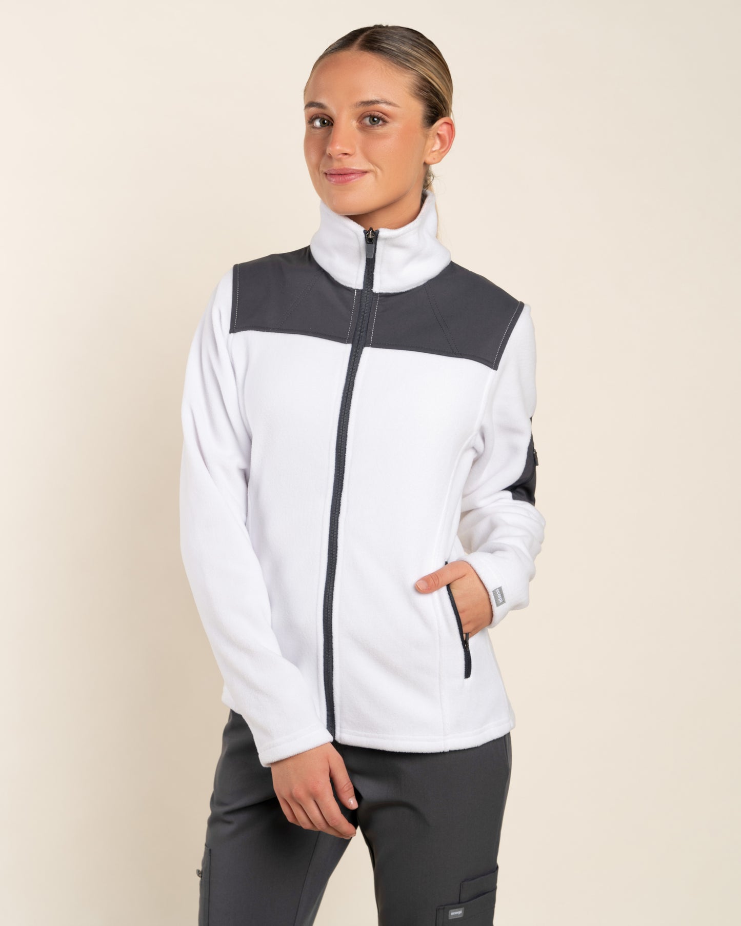 POLAR MICROFLEECE MUJER BLANCO