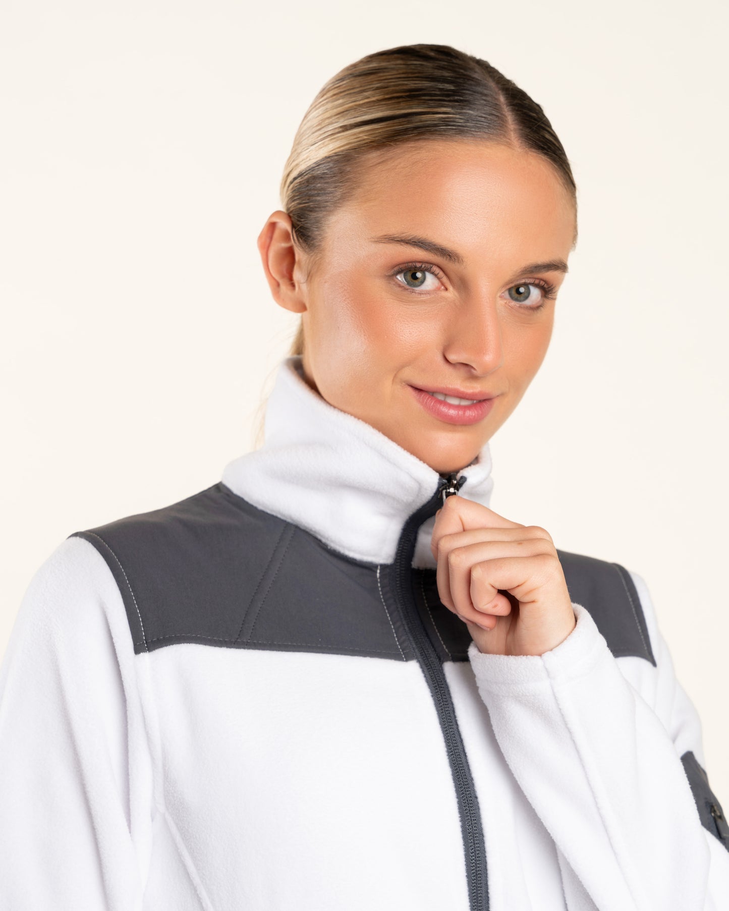 POLAR MICROFLEECE MUJER BLANCO