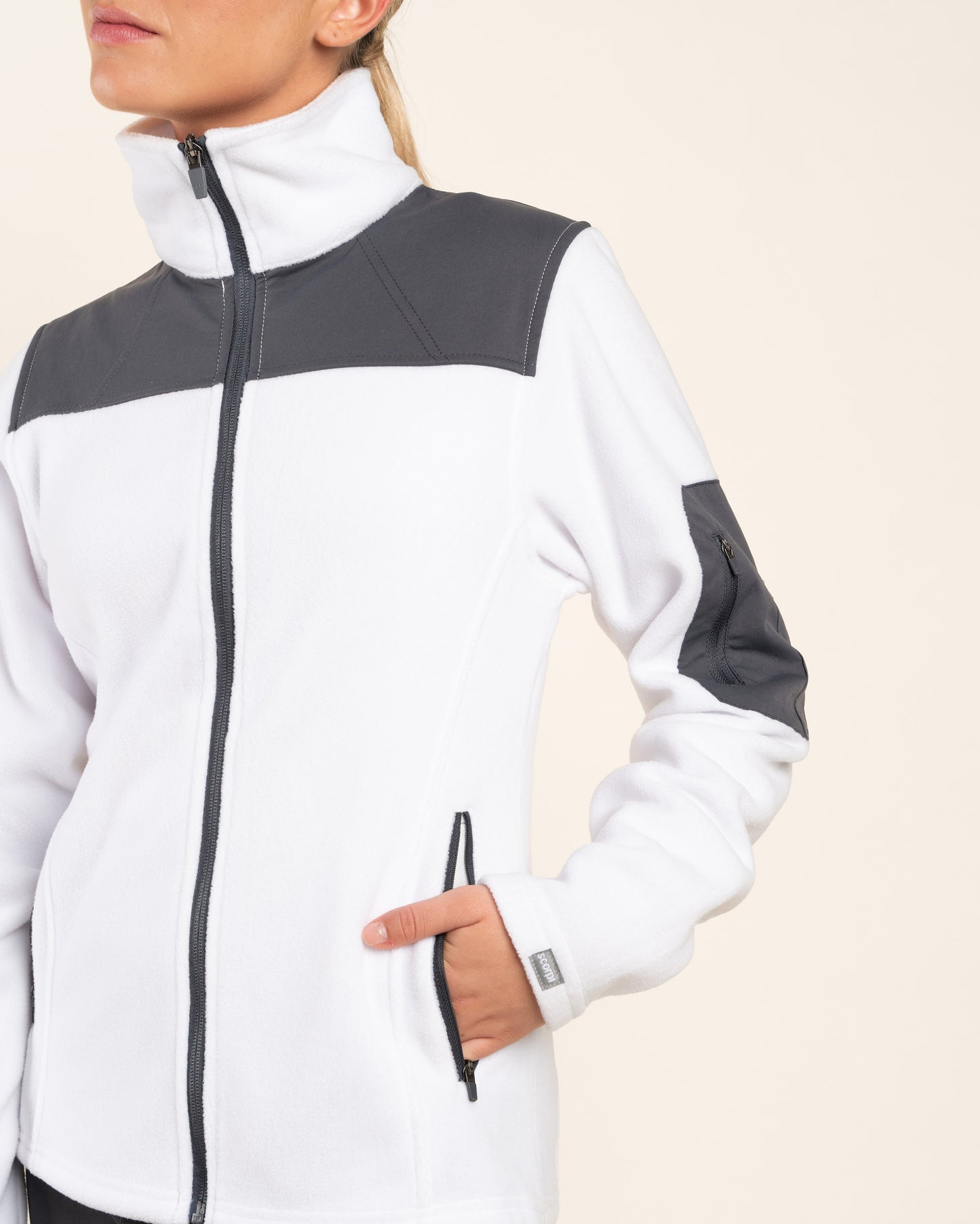 POLAR MICROFLEECE MUJER BLANCO