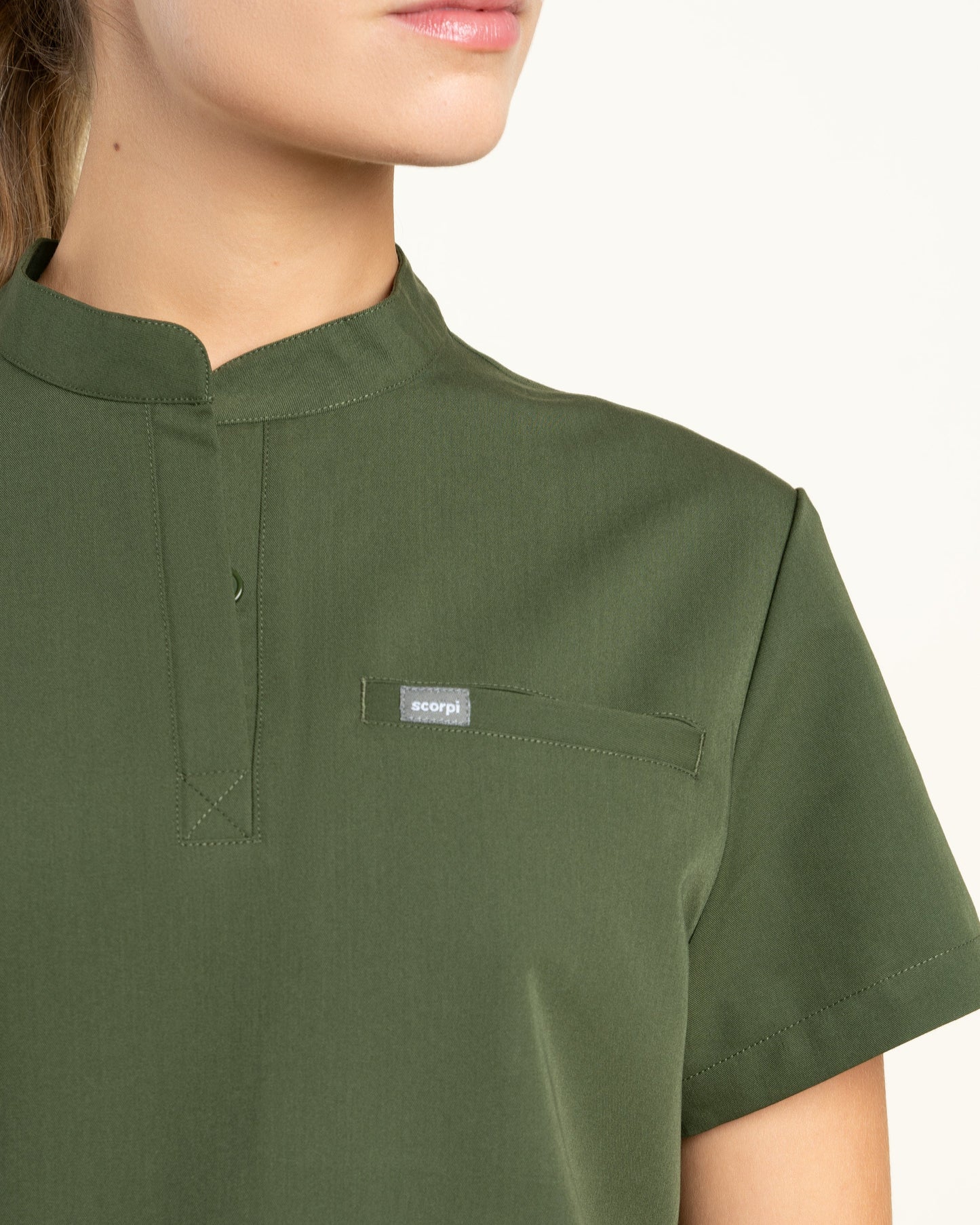 TOP MUJER DYNAMIC MILITARY - CUELLO JOKE