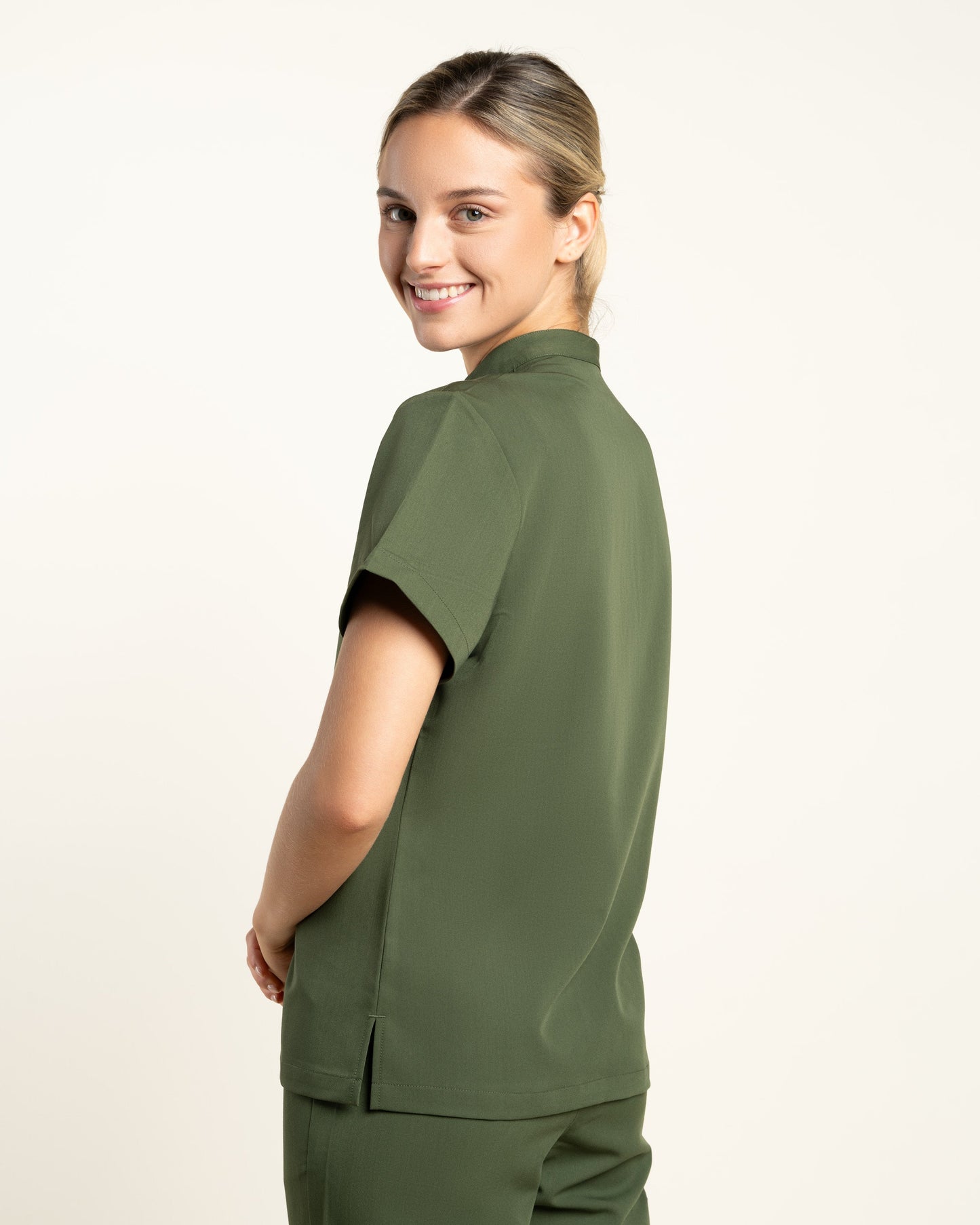 TOP MUJER DYNAMIC MILITARY - CUELLO JOKE