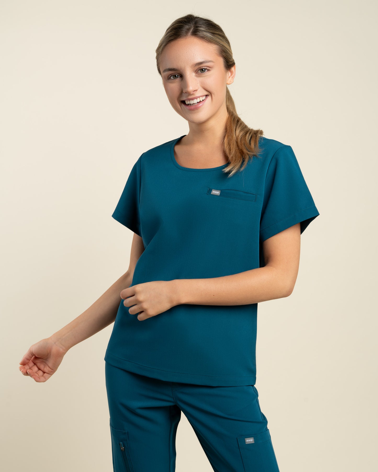 TOP MUJER DYNAMIC CARIBBEAN - CUELLO RIB