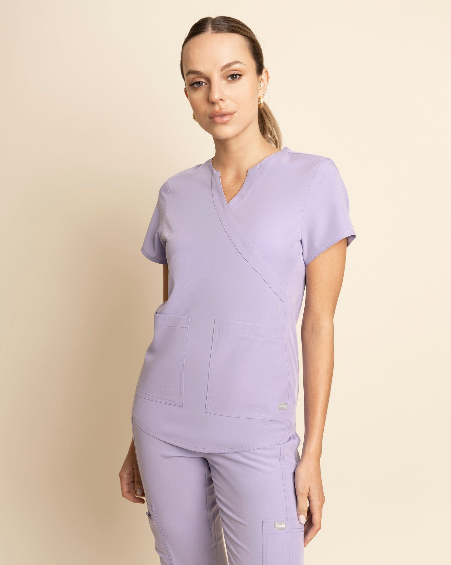 TOP MUJER COMFORT LILA