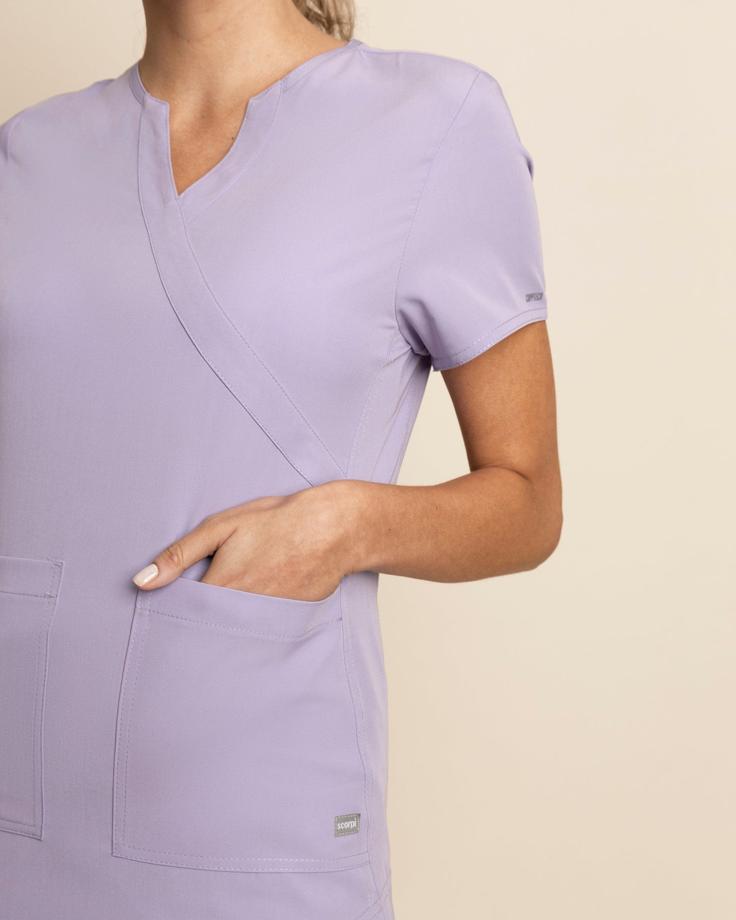 TOP MUJER COMFORT LILA