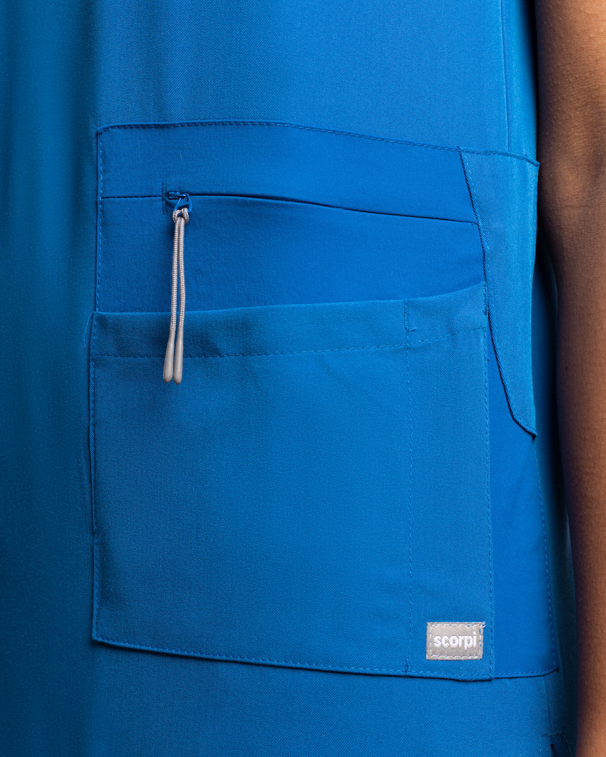 TOP MUJER ADVANCE AZUL REY