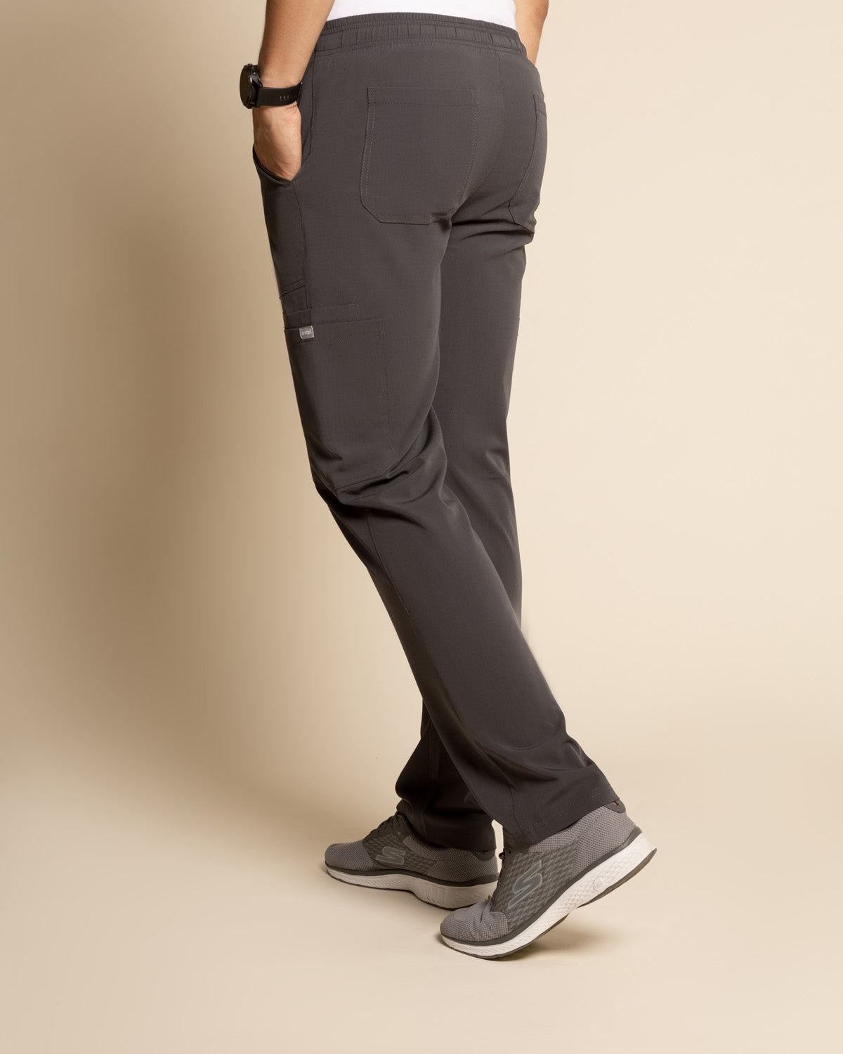 PANTALON HOMBRE COMFORT GRIS