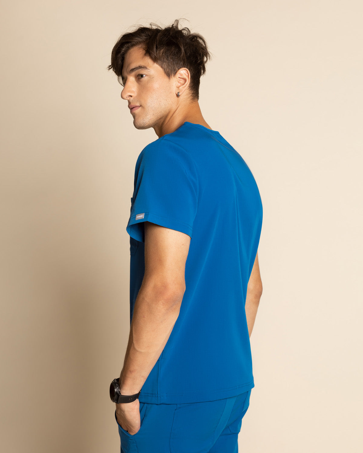 TOP HOMBRE COMFORT AZUL REY