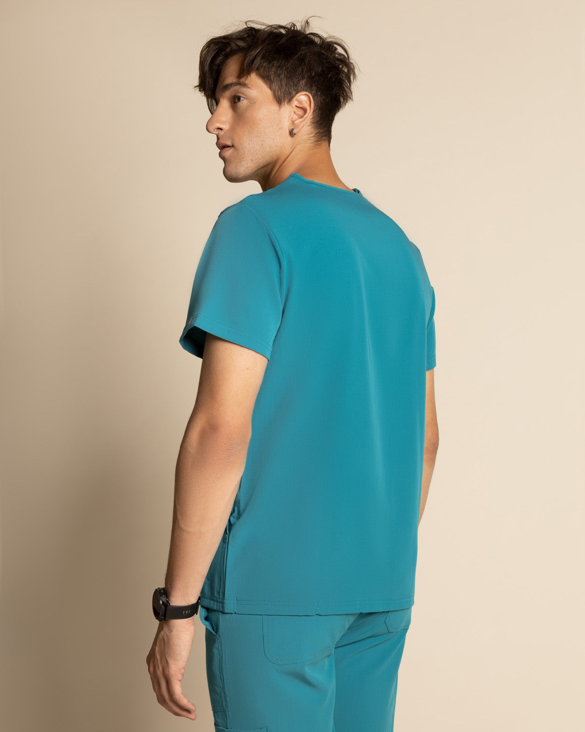 TOP HOMBRE COMFORT TEAL BLUE