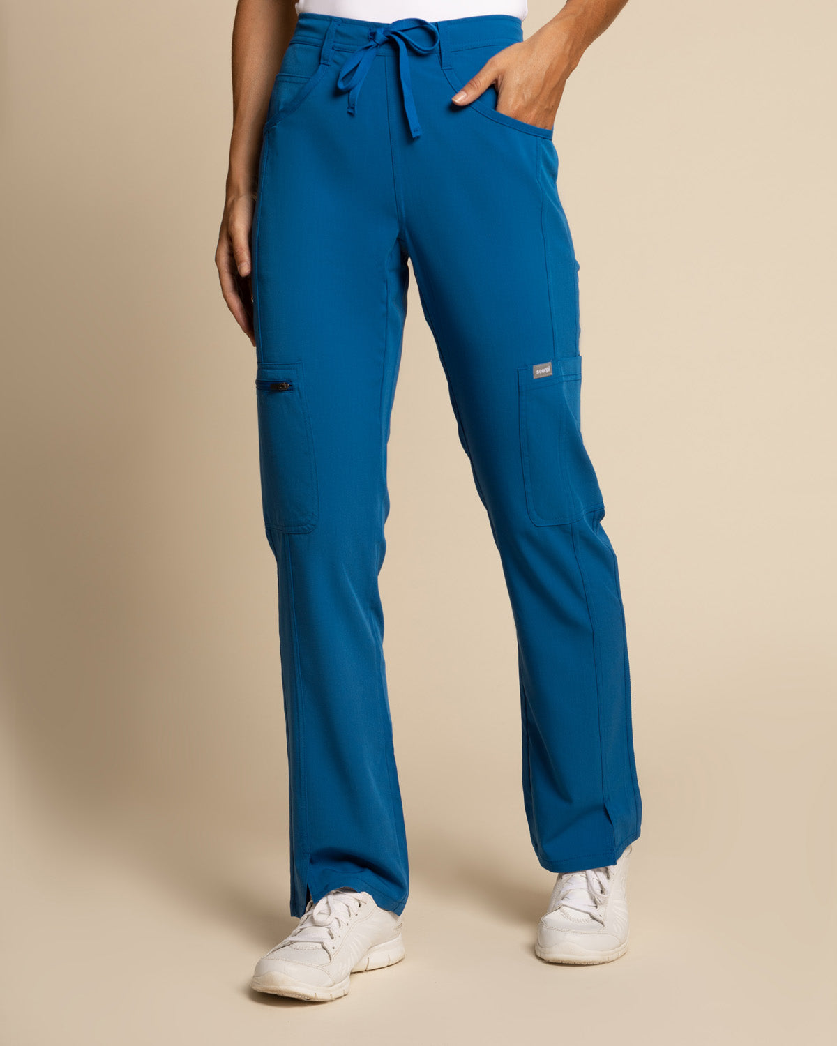 PANTALON MUJER COMFORT AZUL REY