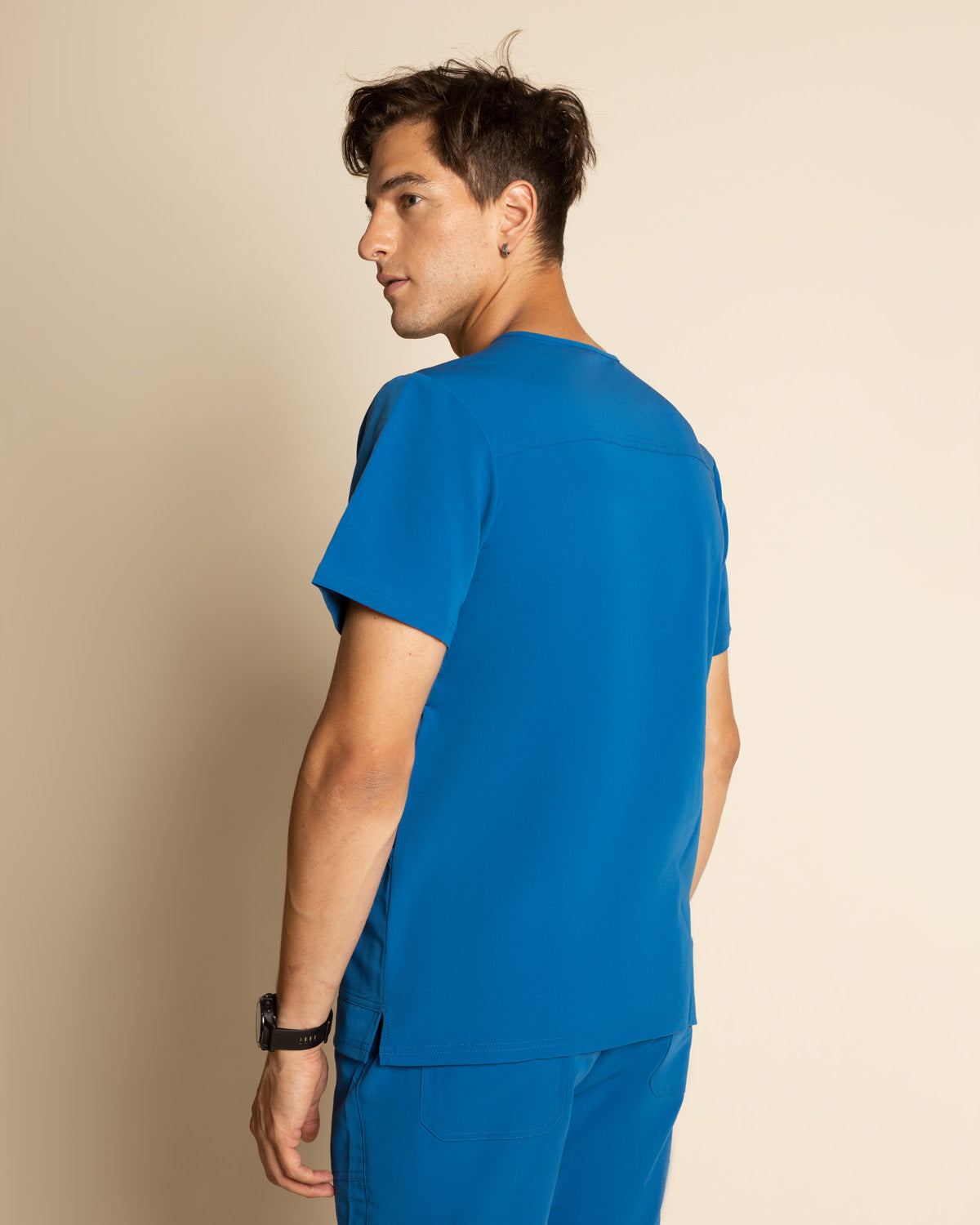 TOP HOMBRE DROP FENCE AZUL REY