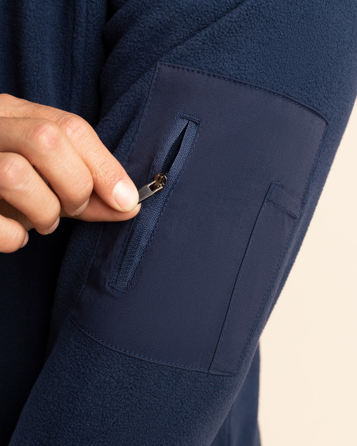 POLAR MICROFLEECE HOMBRE MARINO