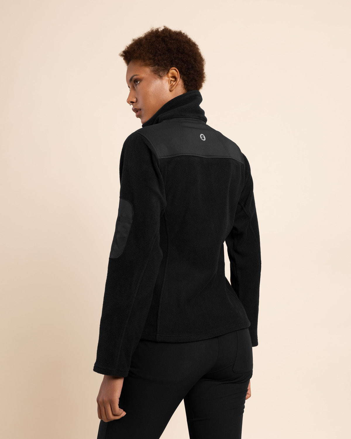 POLAR MICROFLEECE MUJER NEGRO