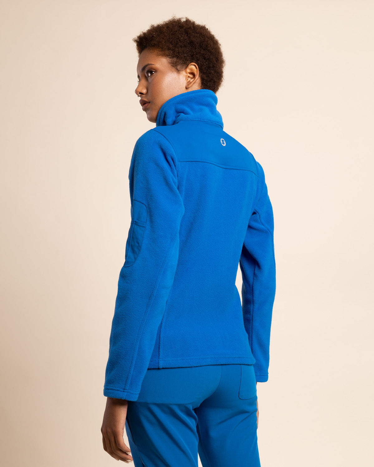 POLAR MICROFLEECE MUJER AZUL REY