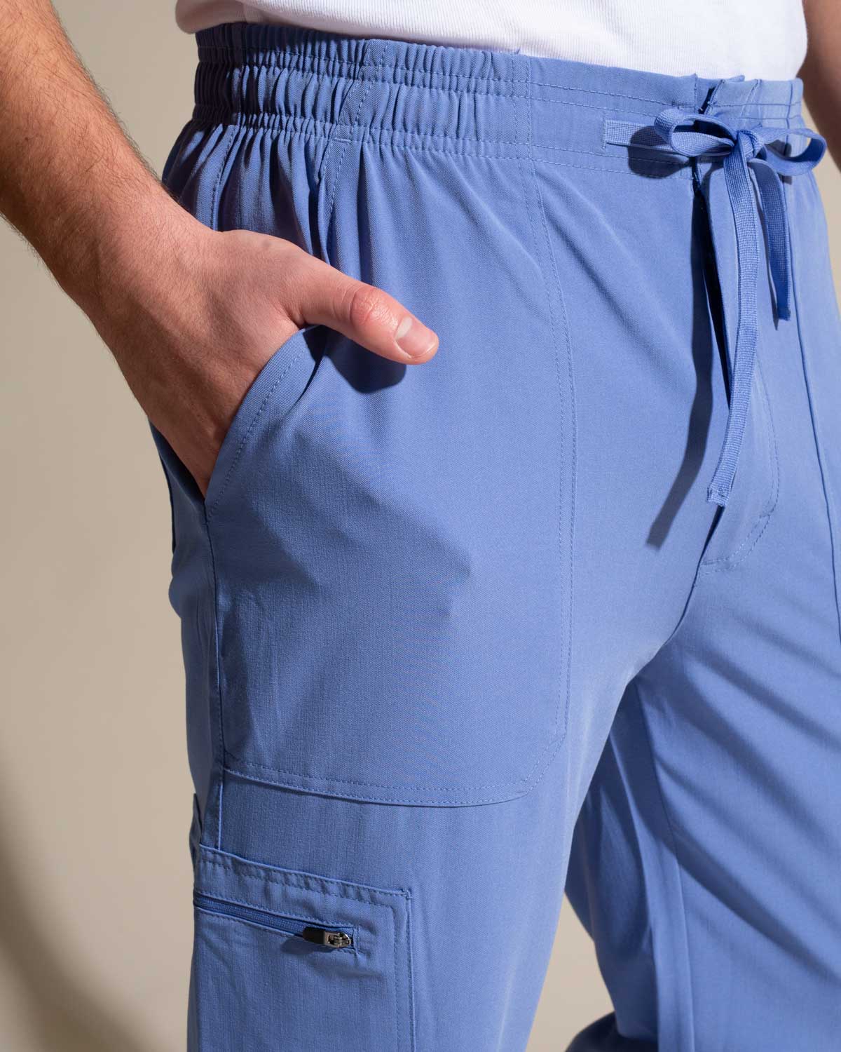 PANTALON HOMBRE COMFORT CELESTE