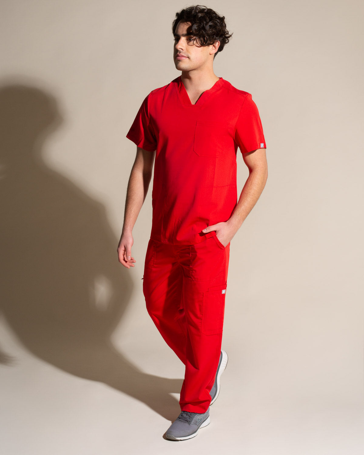 TOP HOMBRE COMFORT ROJO