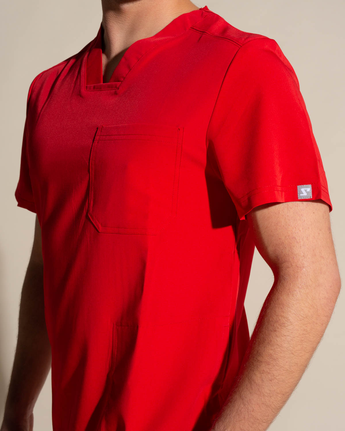 TOP HOMBRE COMFORT ROJO