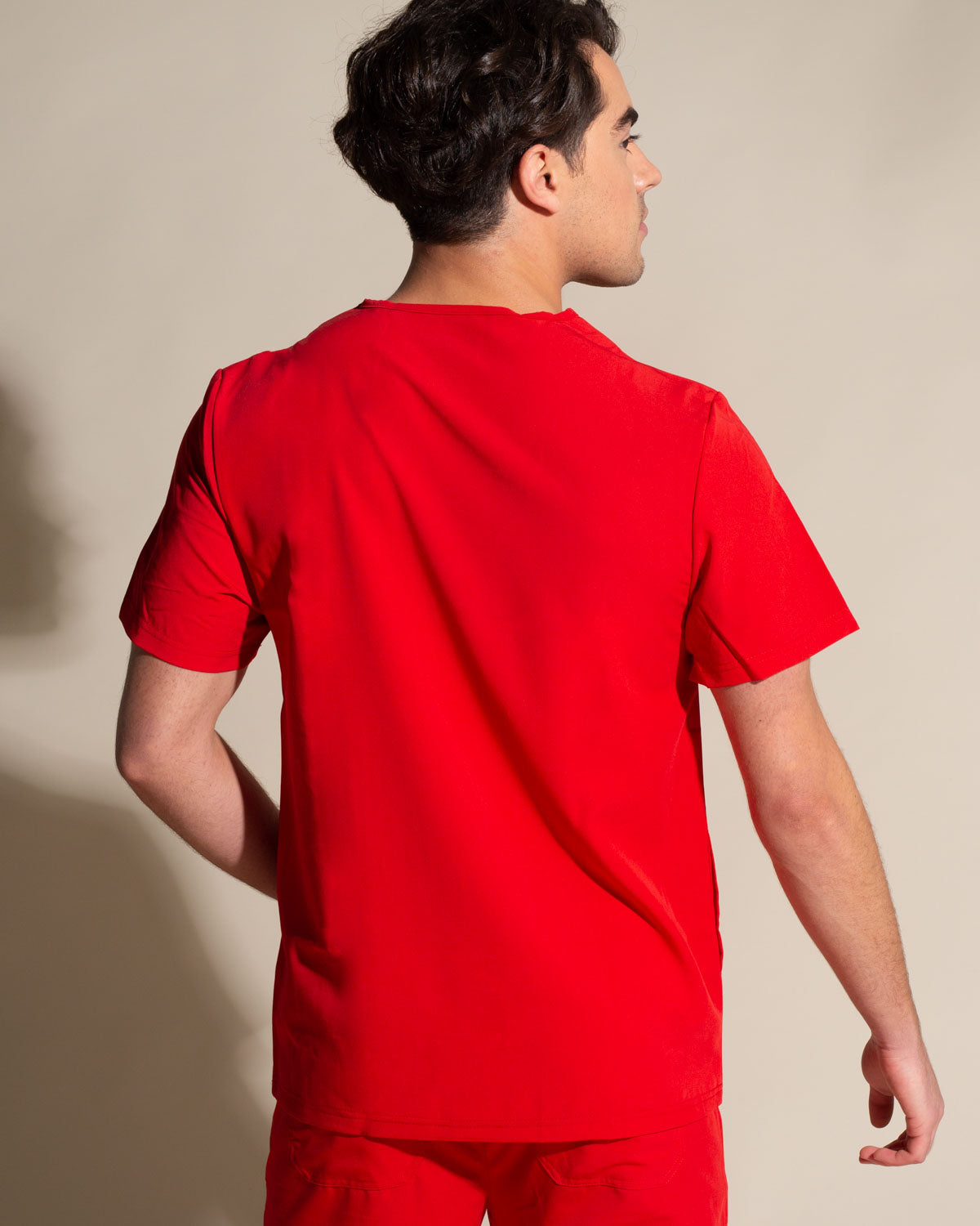 TOP HOMBRE COMFORT ROJO