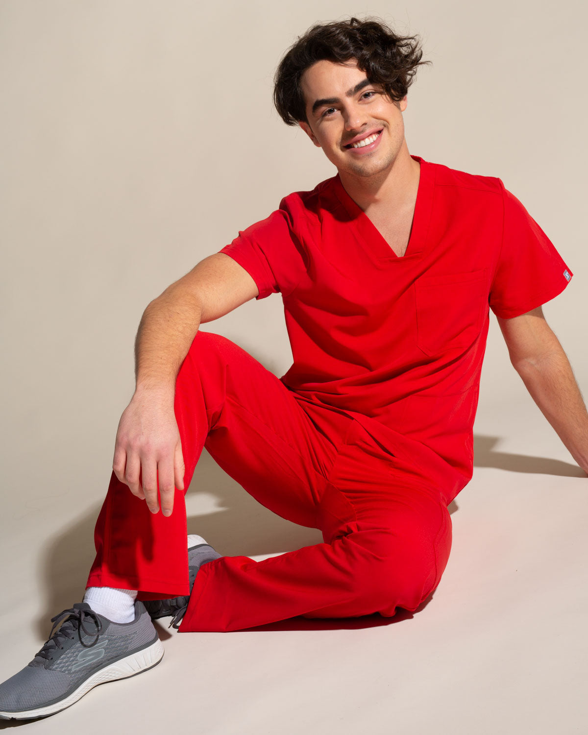 TOP HOMBRE COMFORT ROJO