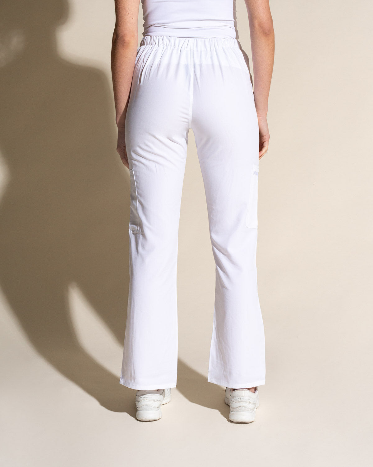 PANTALON MUJER COMFORT BLANCO