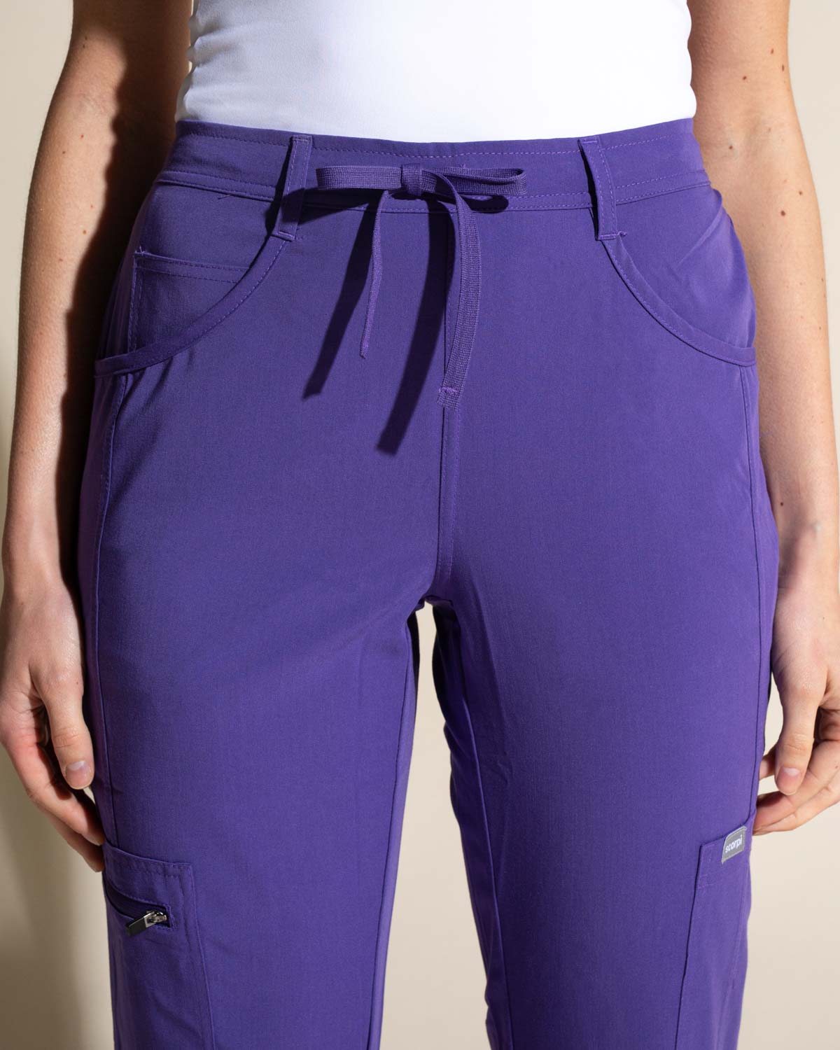 PANTALON MUJER COMFORT MORADO
