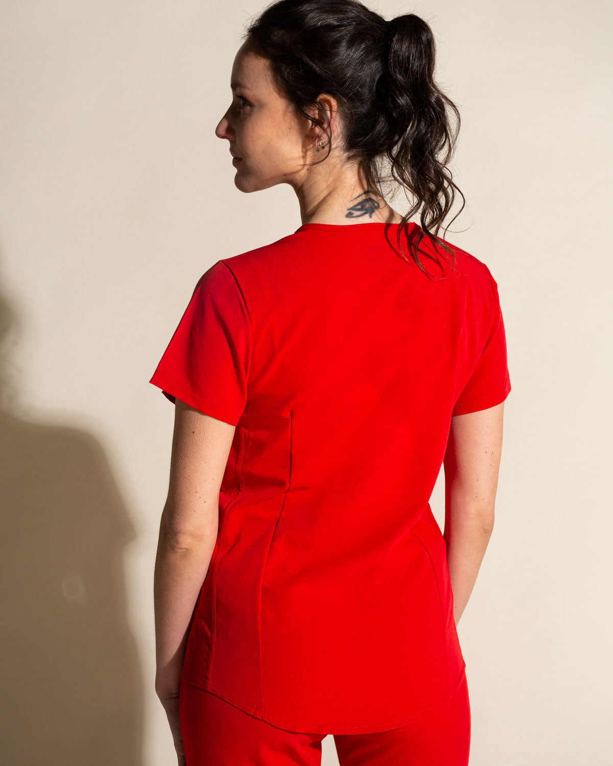 TOP MUJER COMFORT ROJO