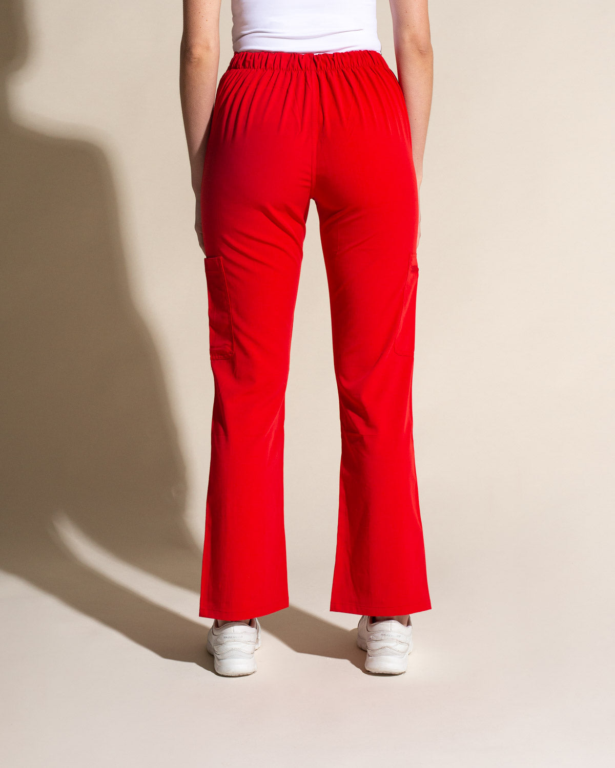 PANTALON MUJER COMFORT ROJO